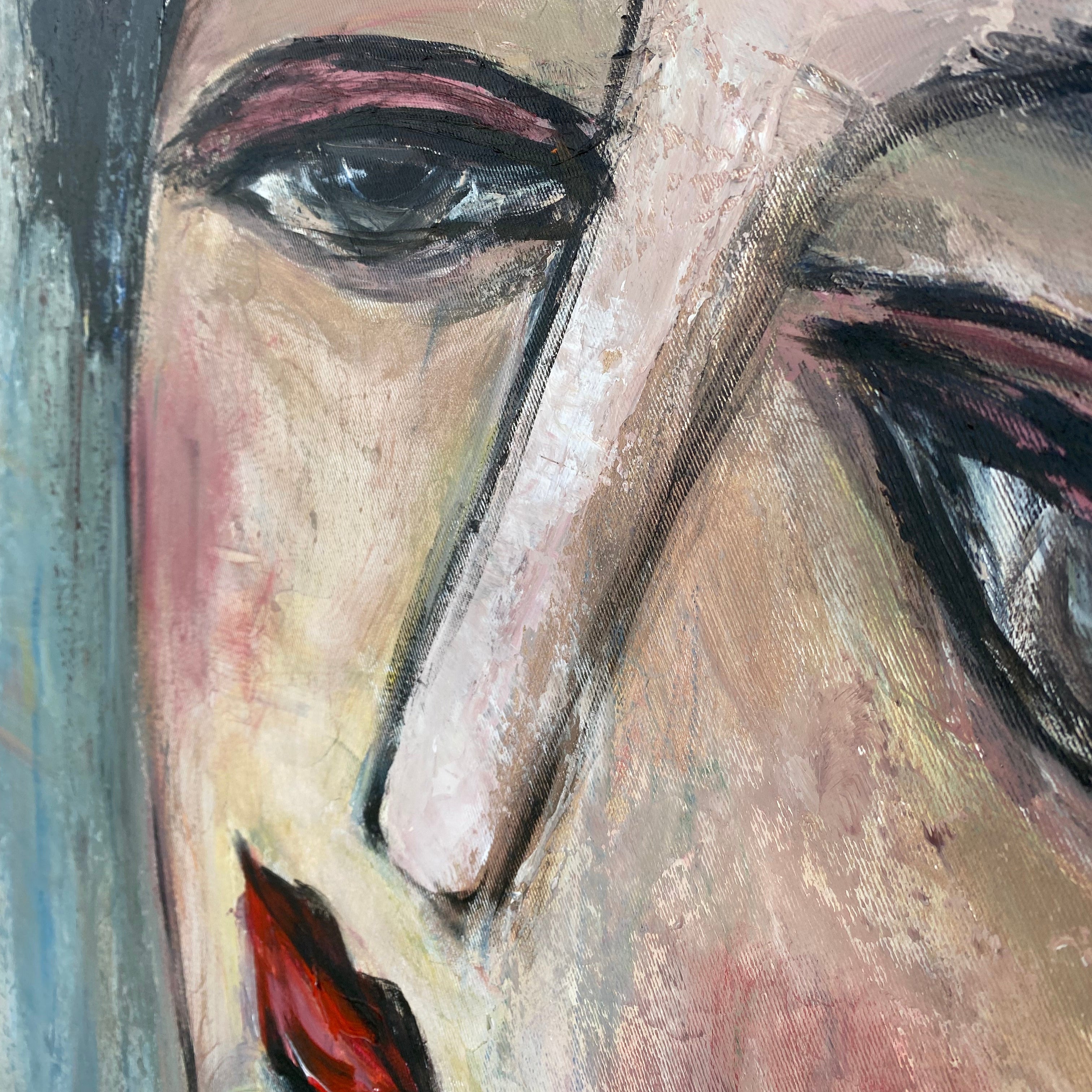 FEMININE GAZE 40"x30"