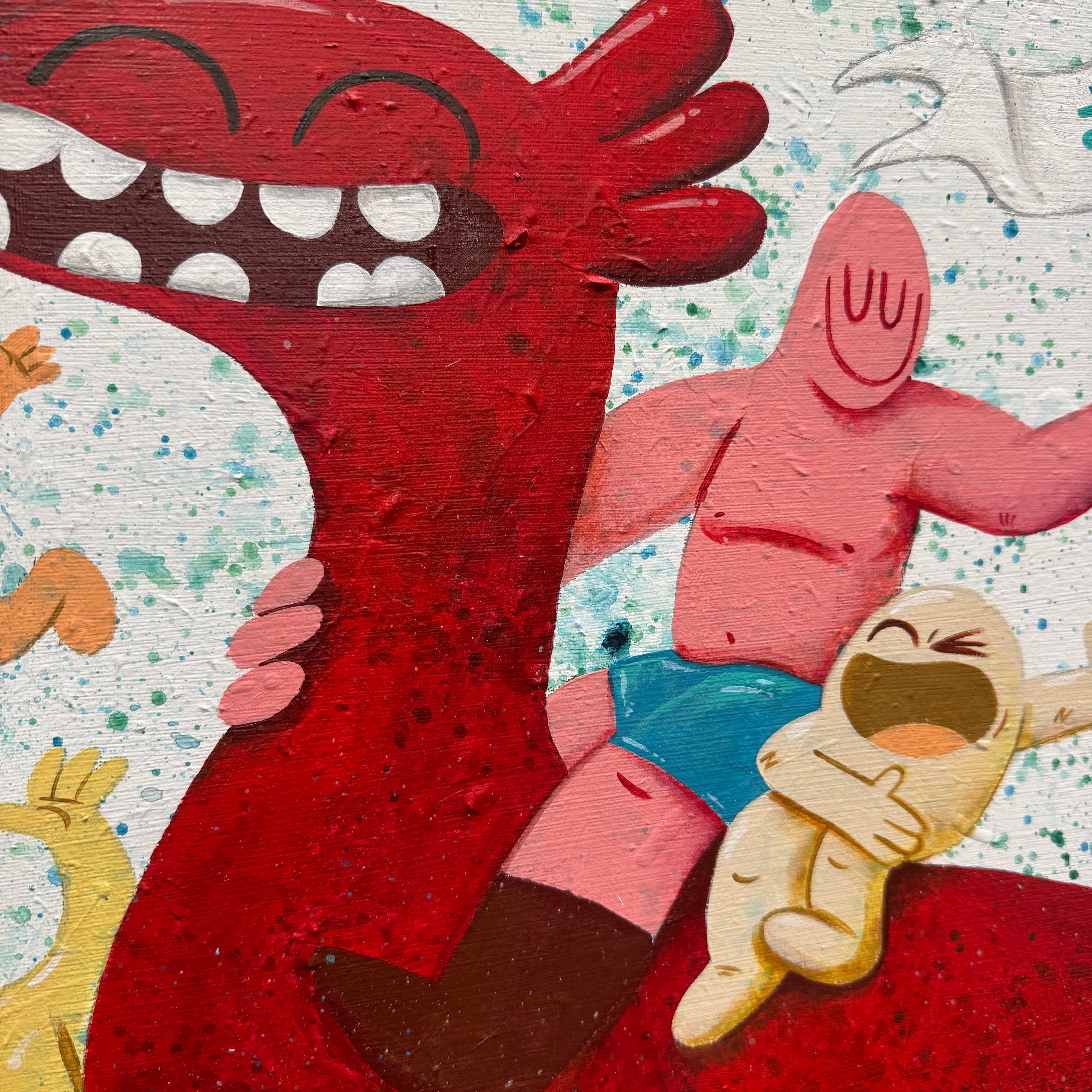 DRAGON RIDERS 31.5"x23.6"