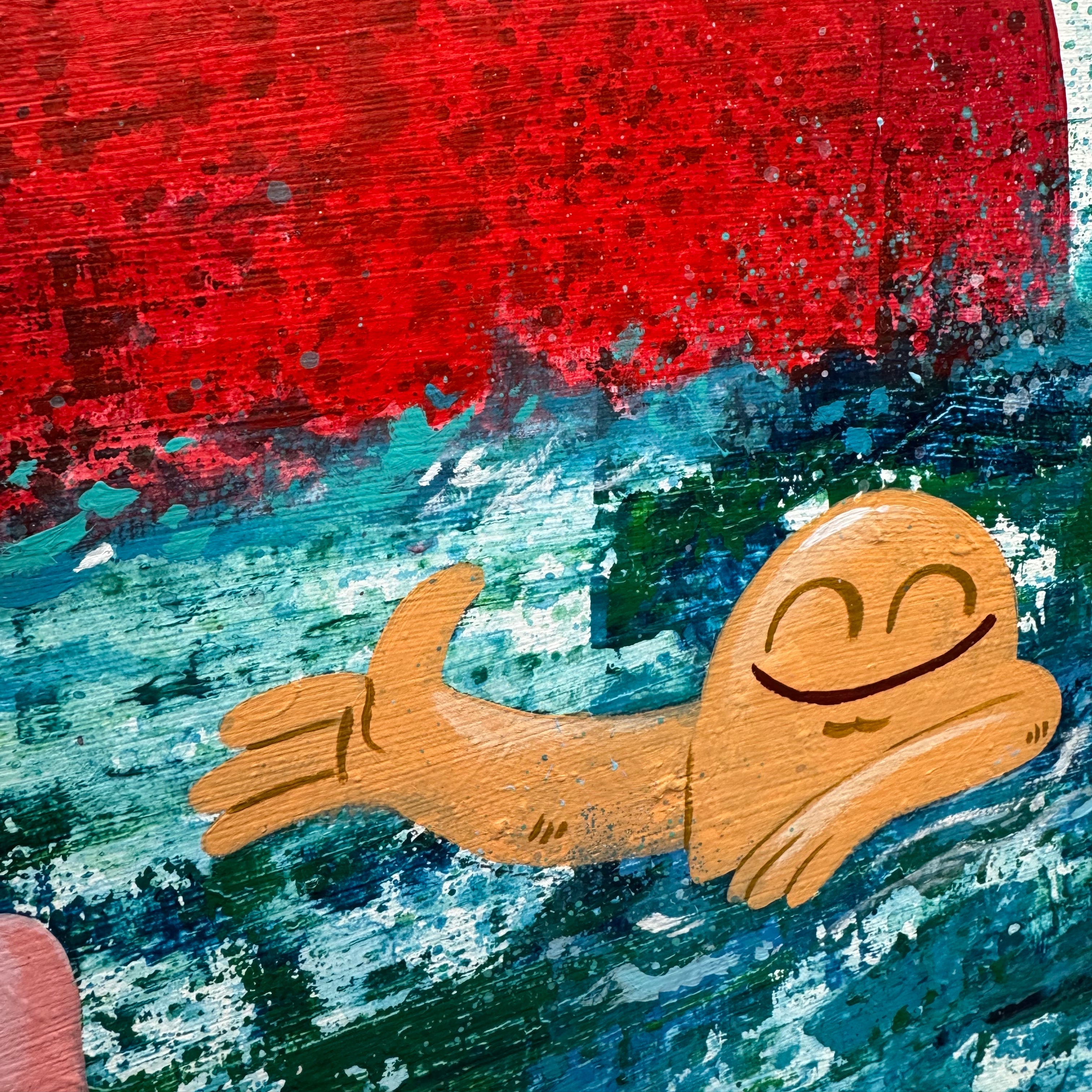 DRAGON RIDERS 31.5"x23.6"