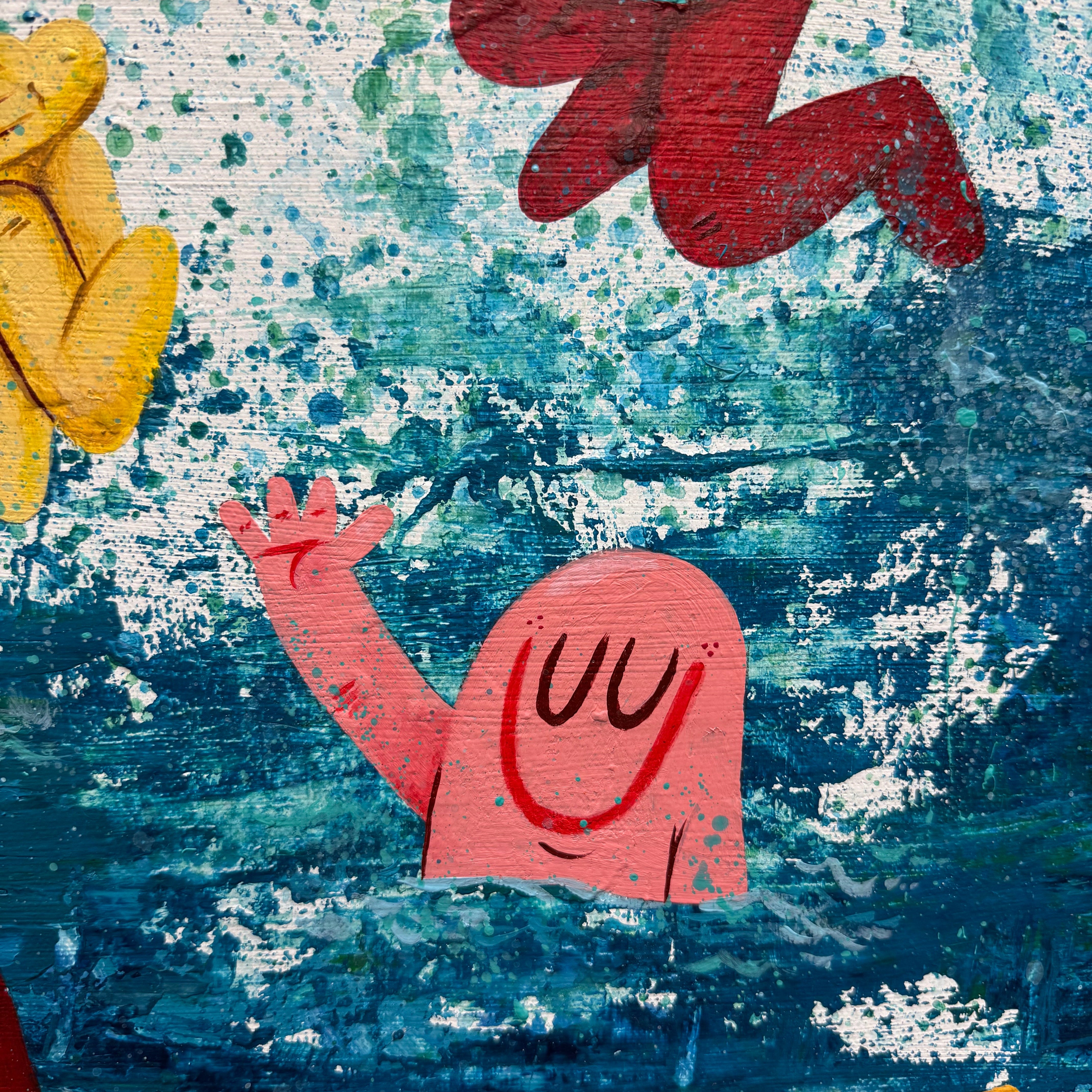 JOYFUL SWIM 23.6"x15.7"