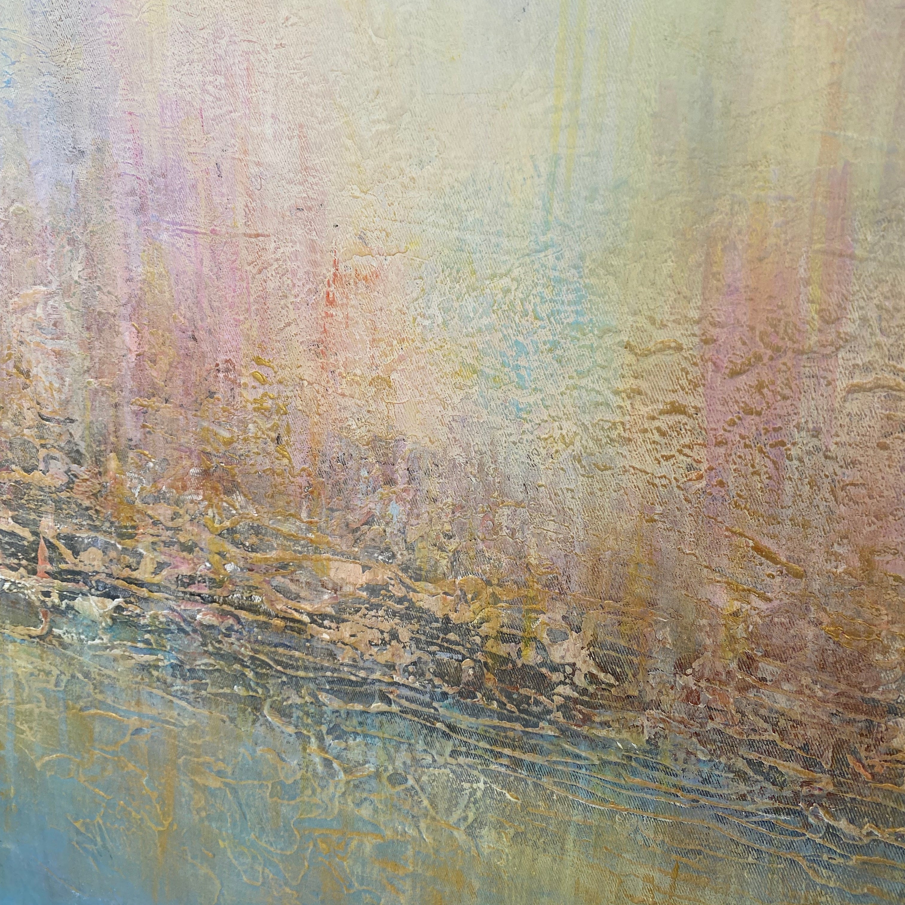 PEACEFUL GLOW 40"x40"