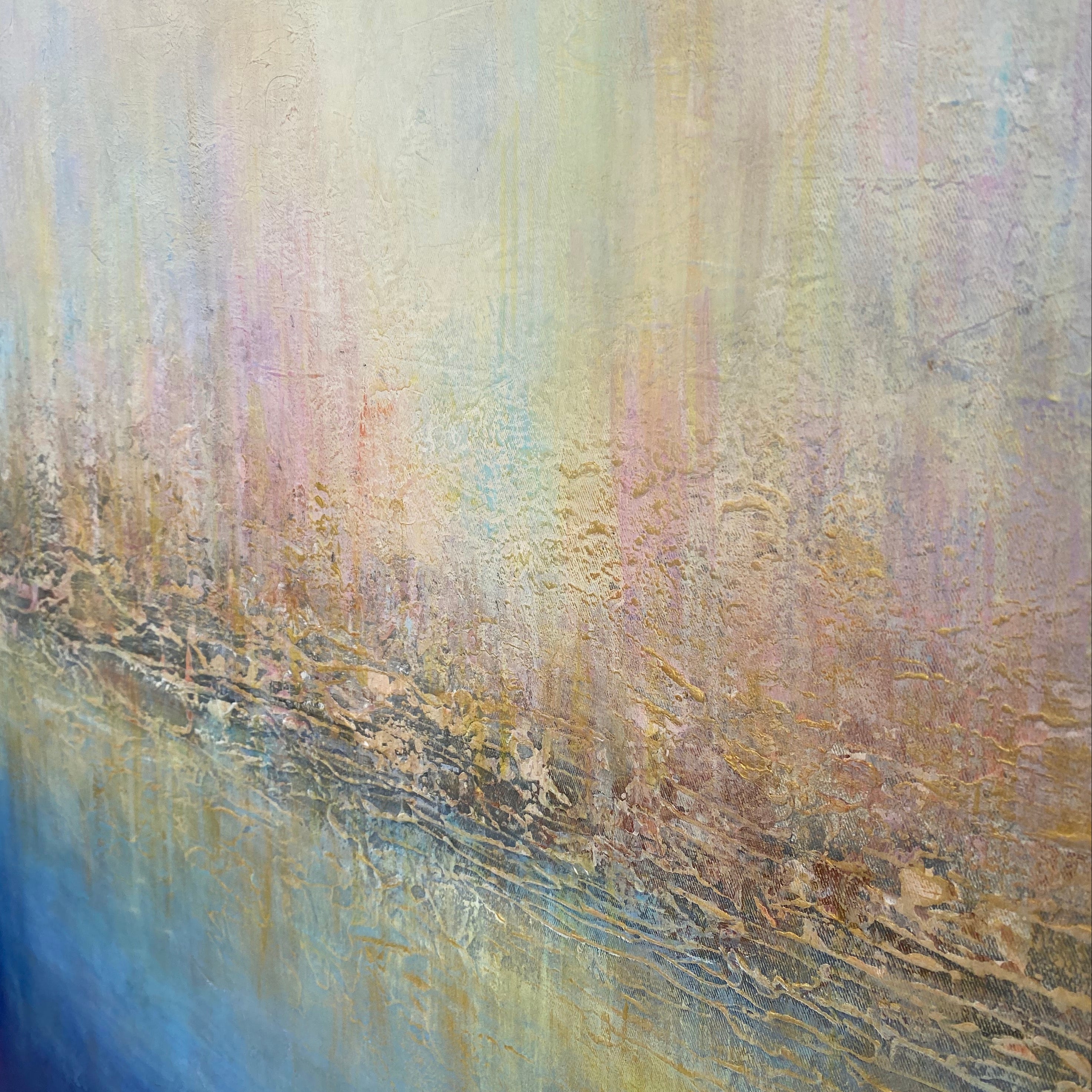 PEACEFUL GLOW 40"x40"