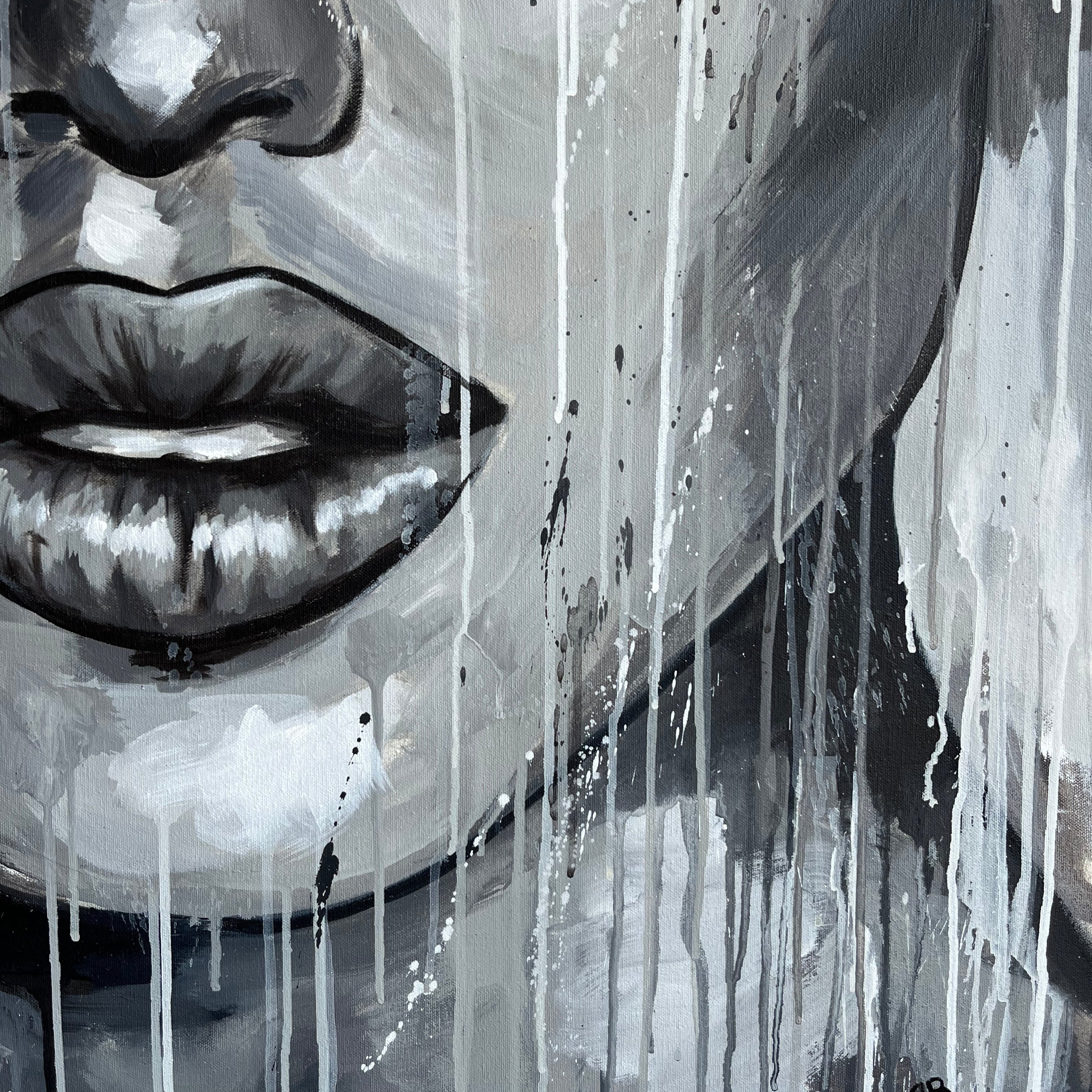 MONOCHROME MUSE 39.4"x31.5"