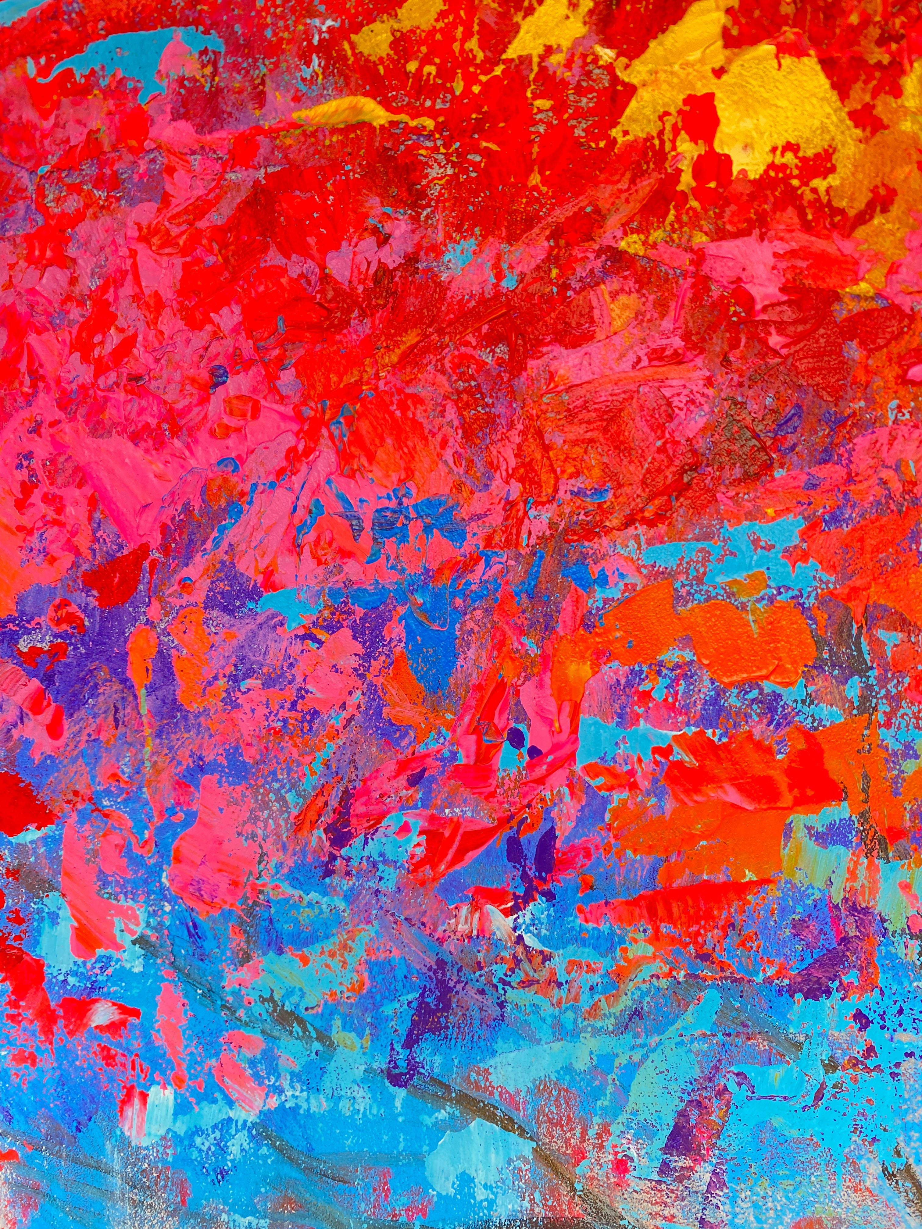 FLAMES OF NATURE 40"x40"