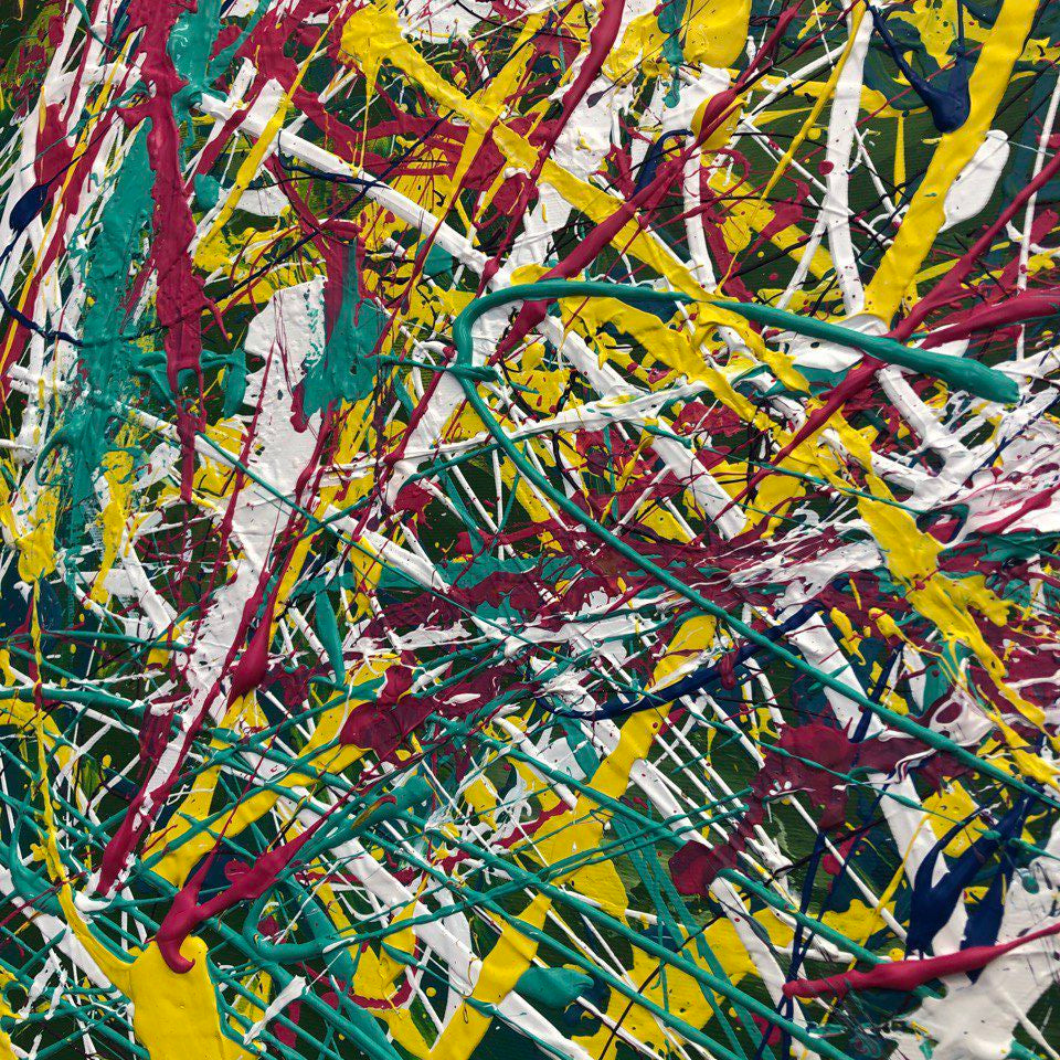 VIBRANT CHAOS 30"x60"
