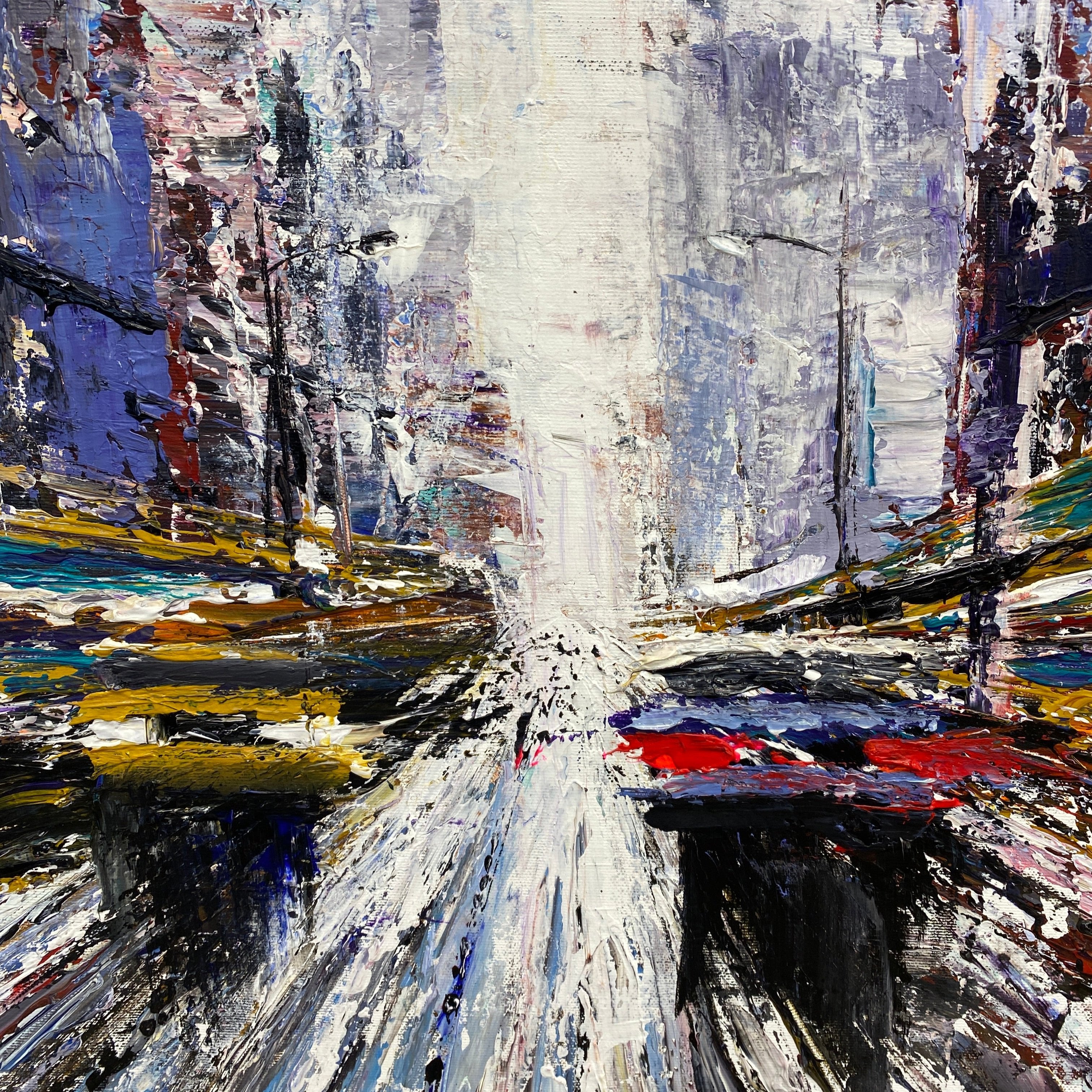 METROPOLITAN RUSH 40"x30"