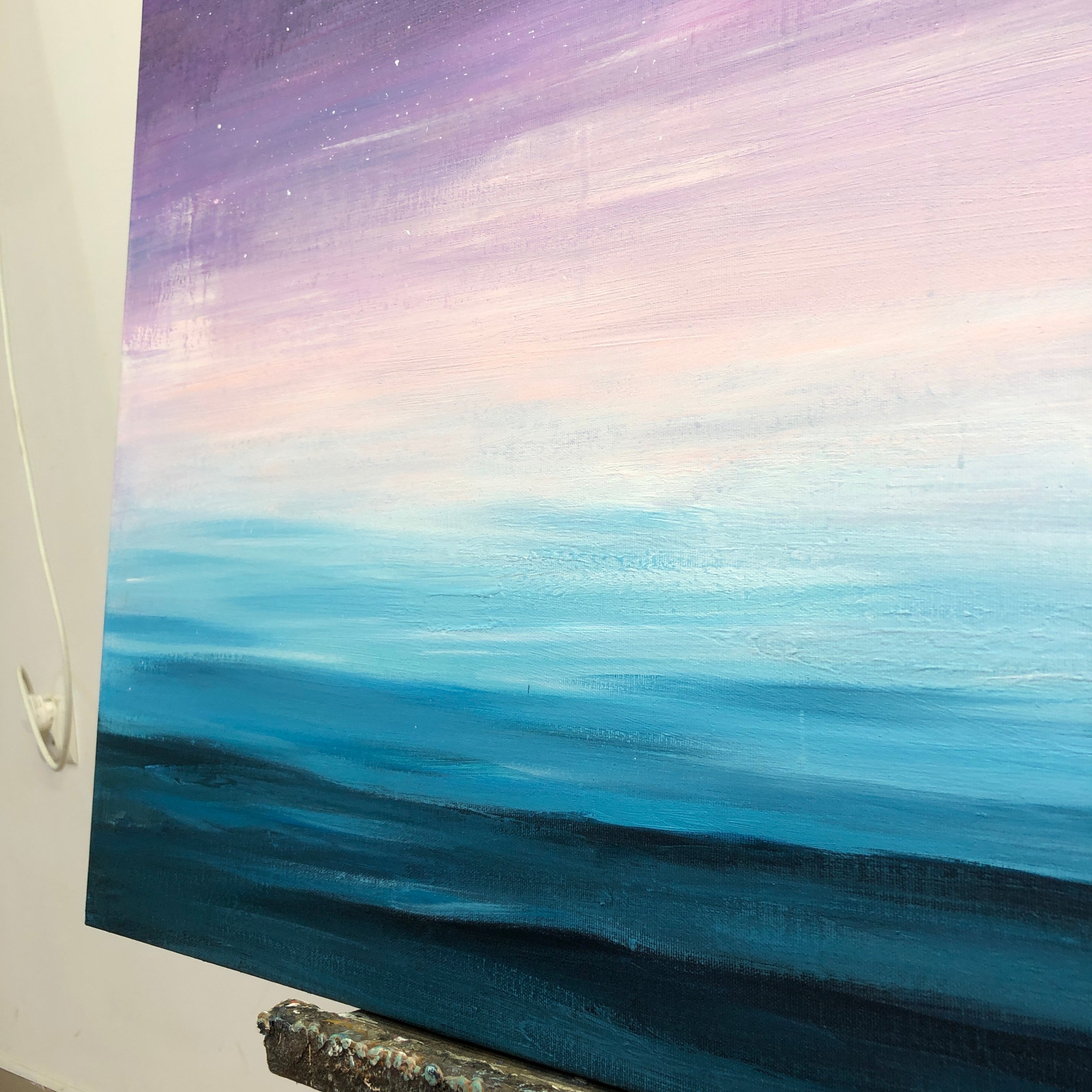 TWILIGHT SKY 40"x40"