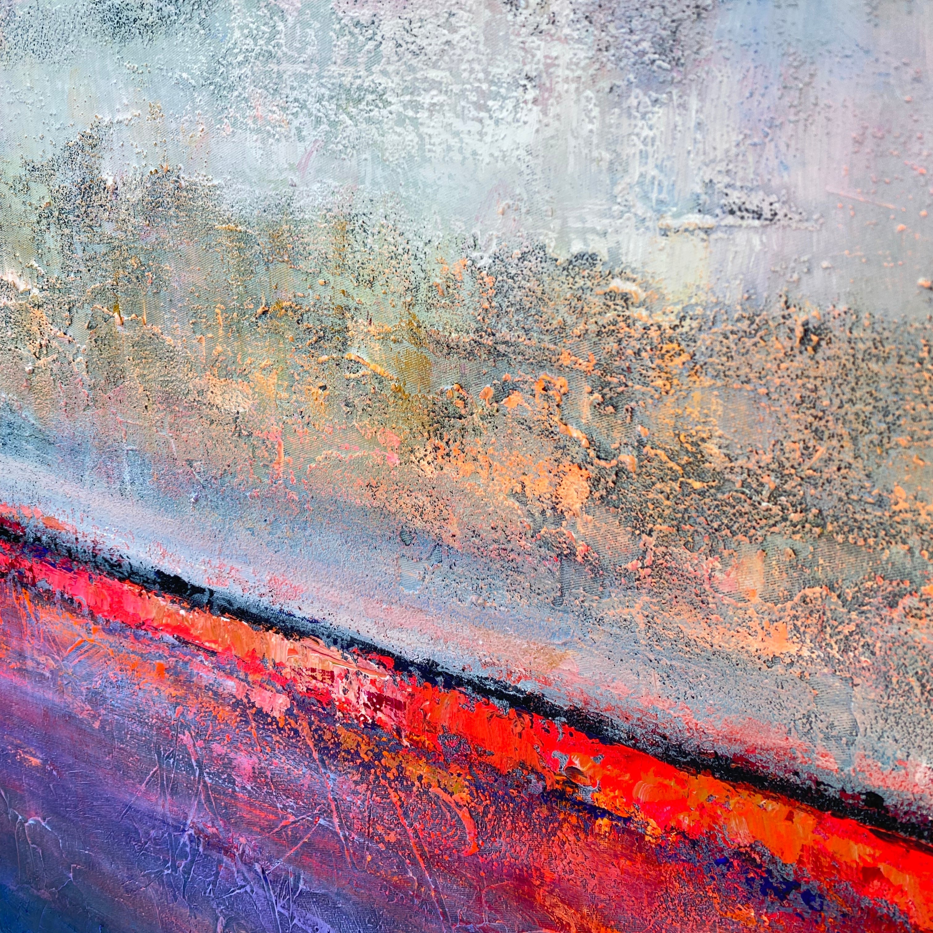 VELVET HORIZON 32"x32"