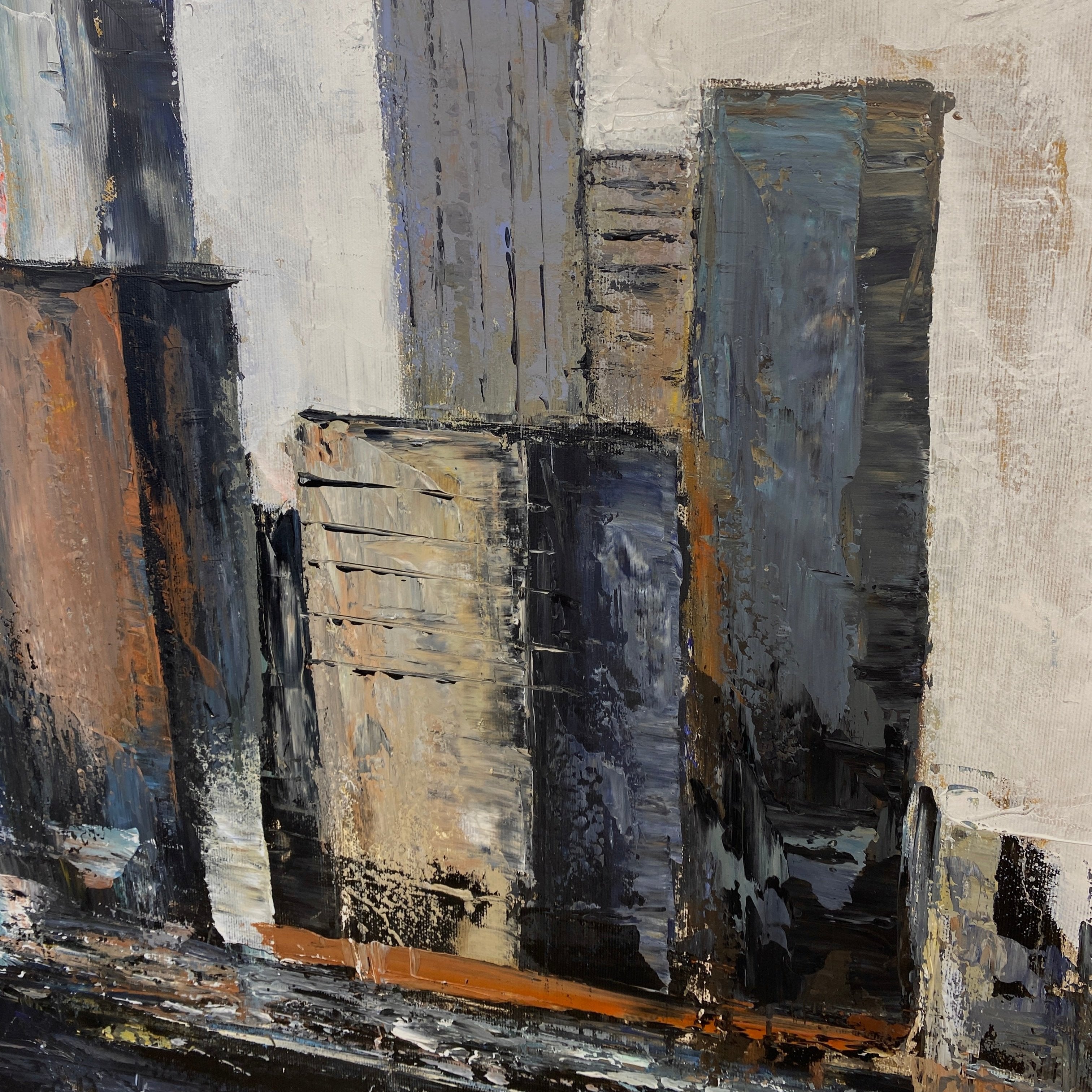 METROPOLIS SKYLINE 40"x54"