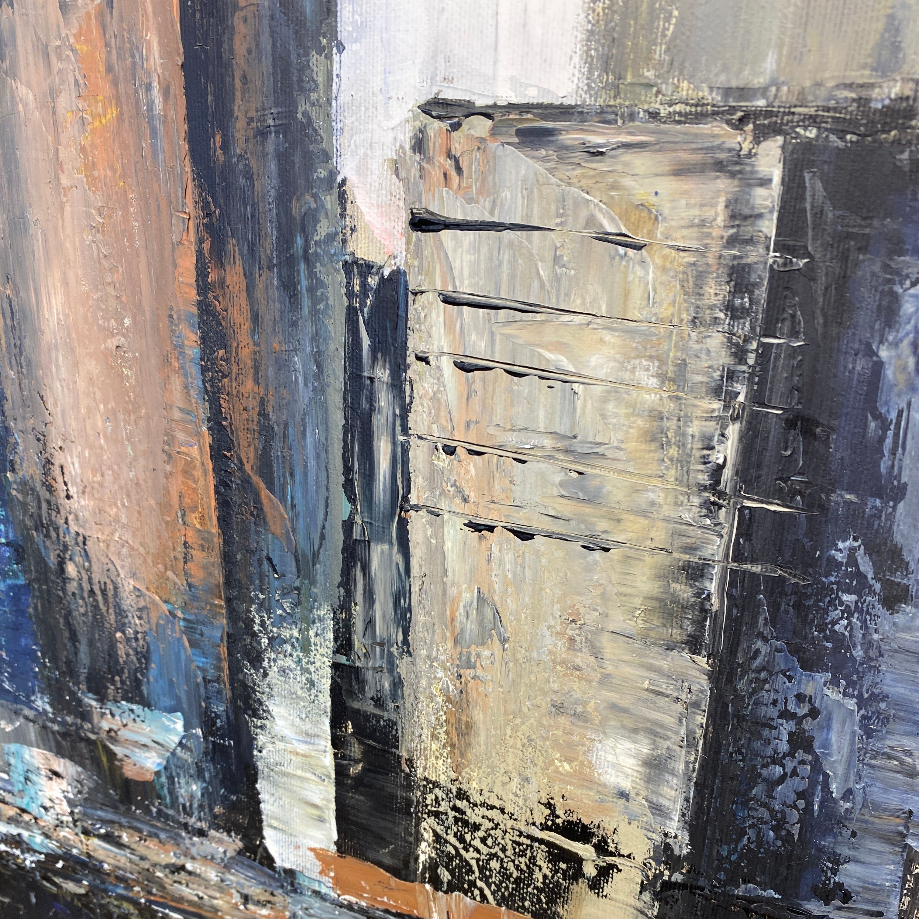 METROPOLIS SKYLINE 40"x54"