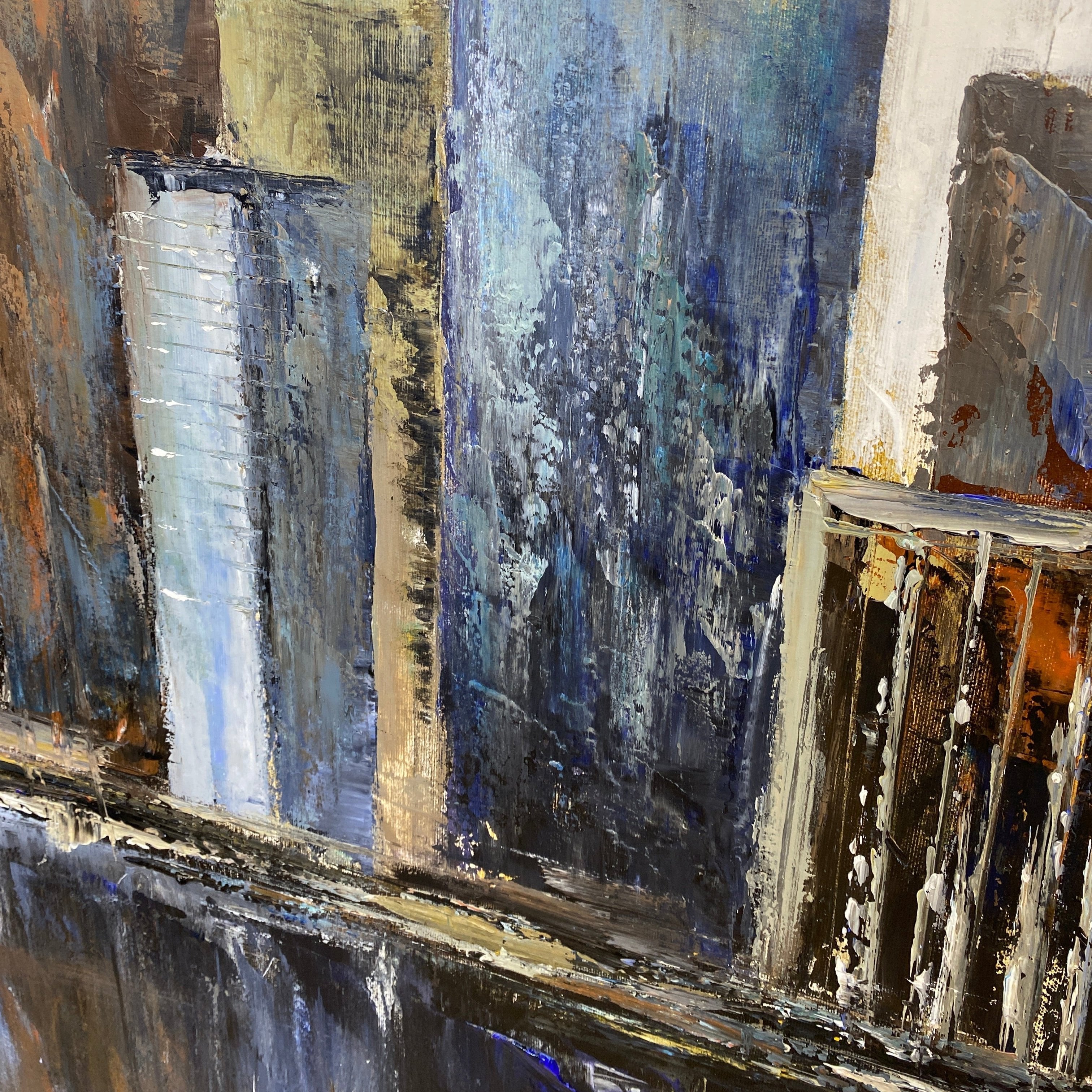 METROPOLIS SKYLINE 40"x54"