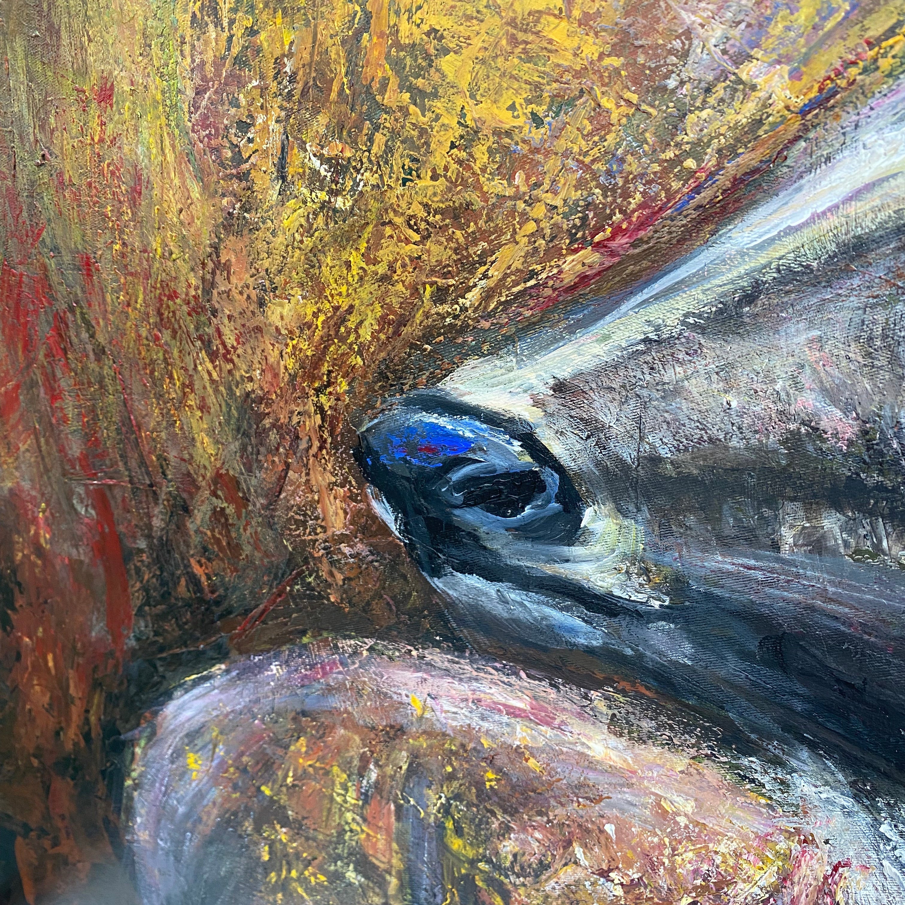 WOODLAND CALM 40"x40"