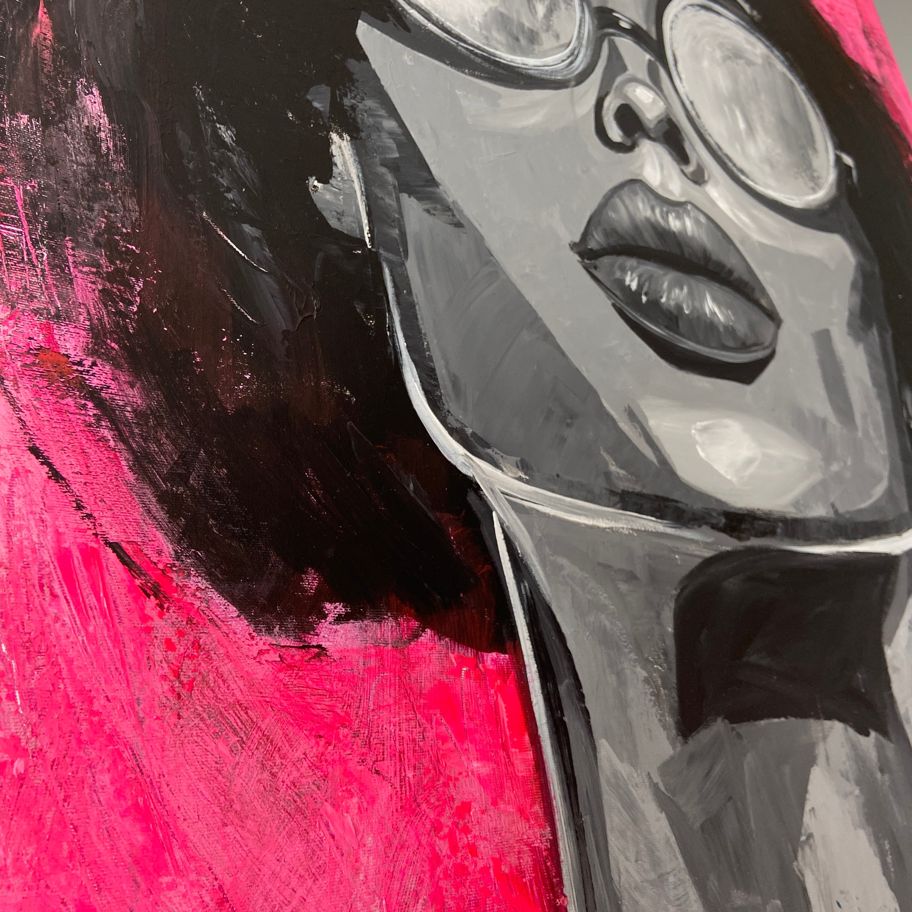 PINK VISIONARY 54"x36"
