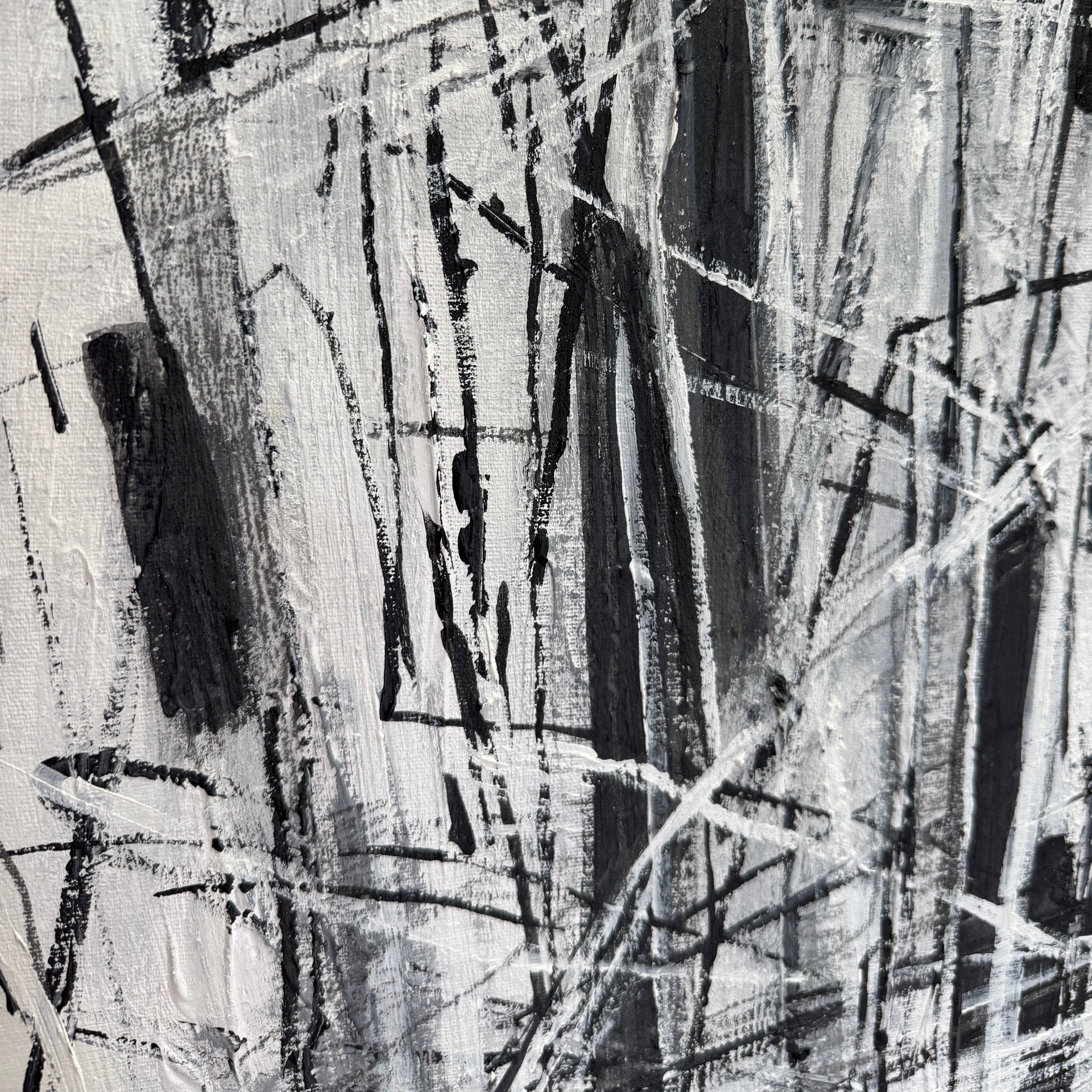 URBAN STROKES 47.3"x15.8"
