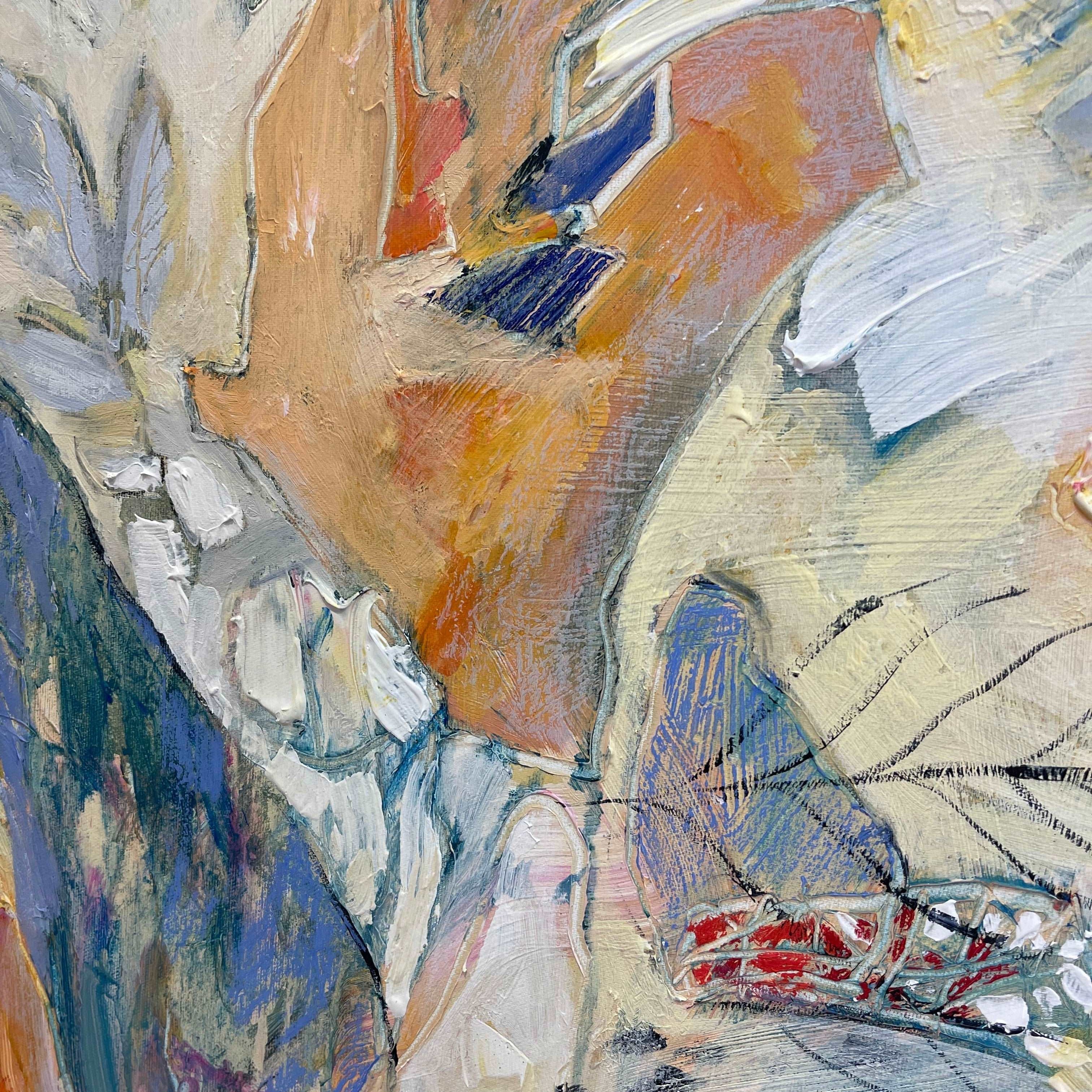 ABSTRACT WHIRL 32"x32"