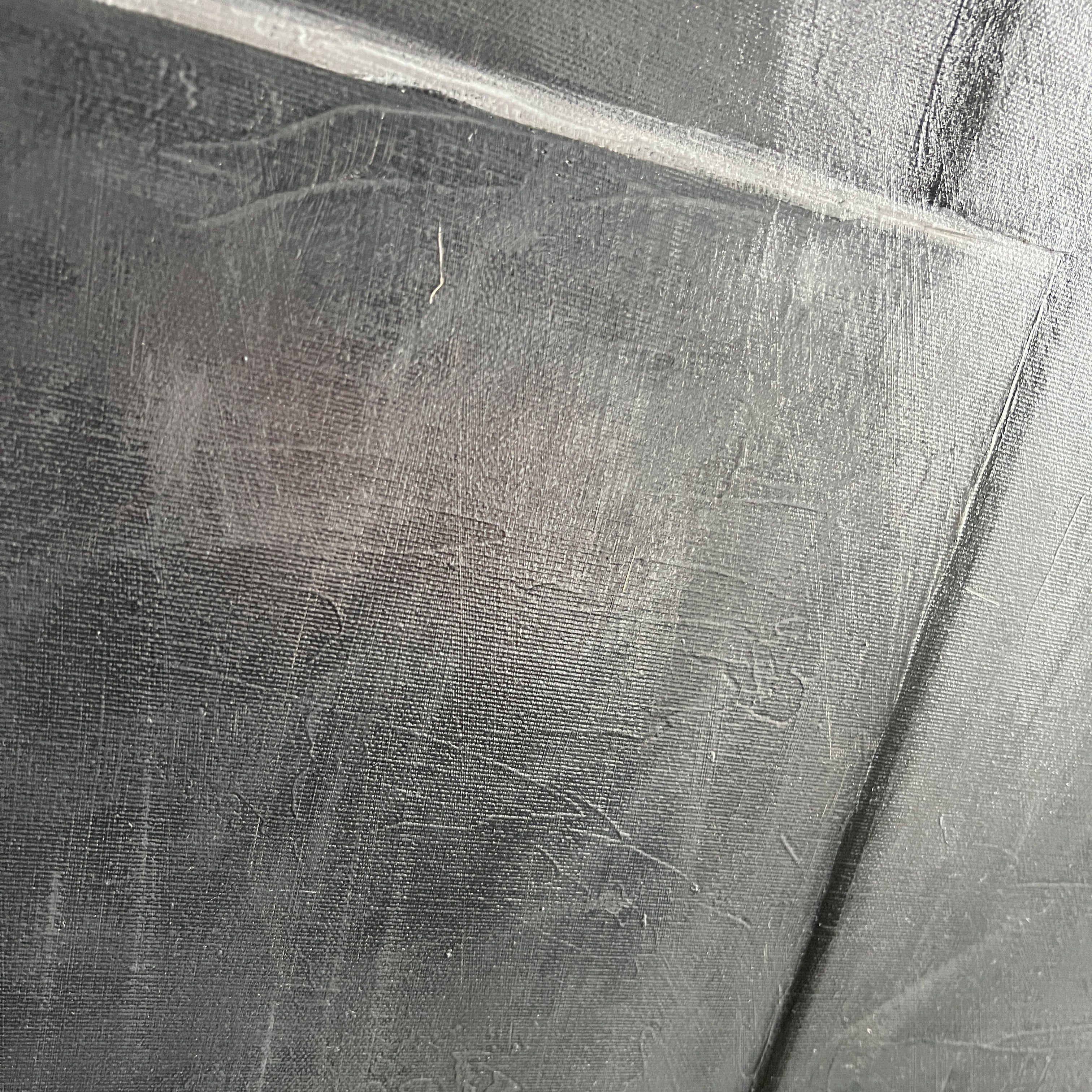 Geometric abstract canvas BRICKWALL