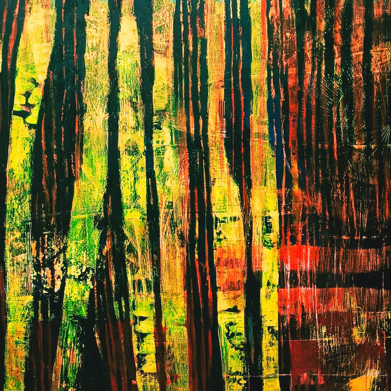 TERRAIN 35.43"x39.37"