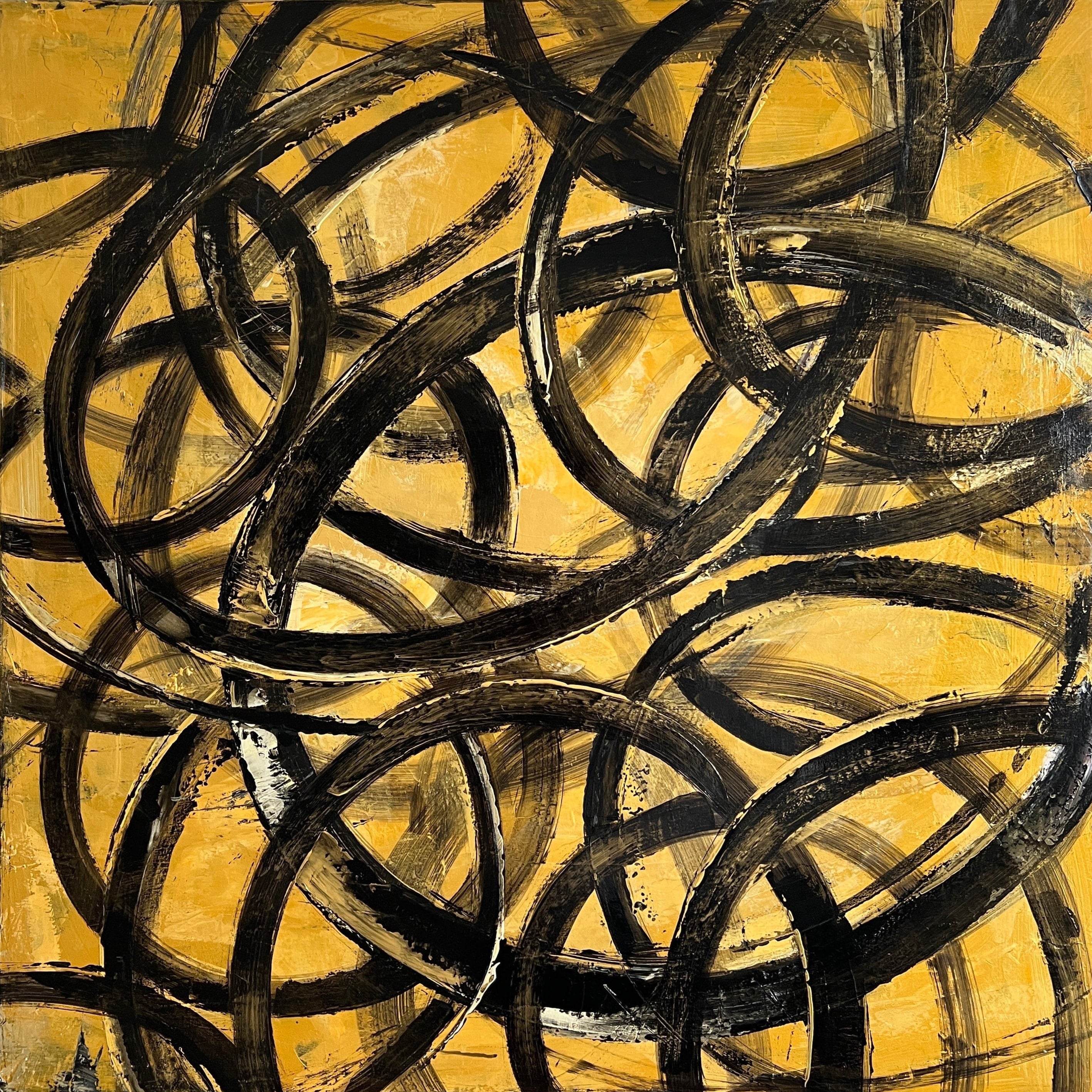 Abstract line art for home decor EXPLICITNESS