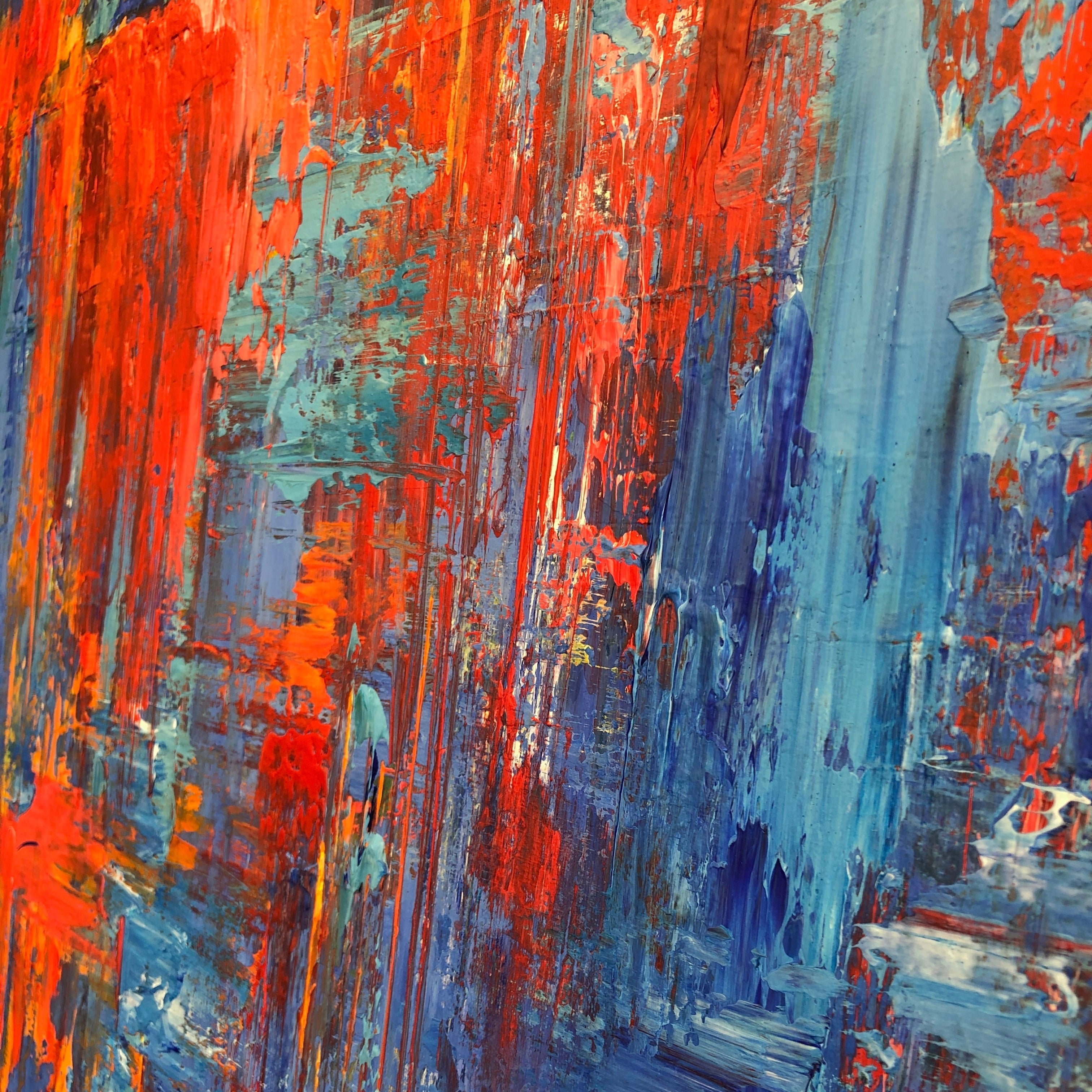 BLUE BLAZE 40"x54"