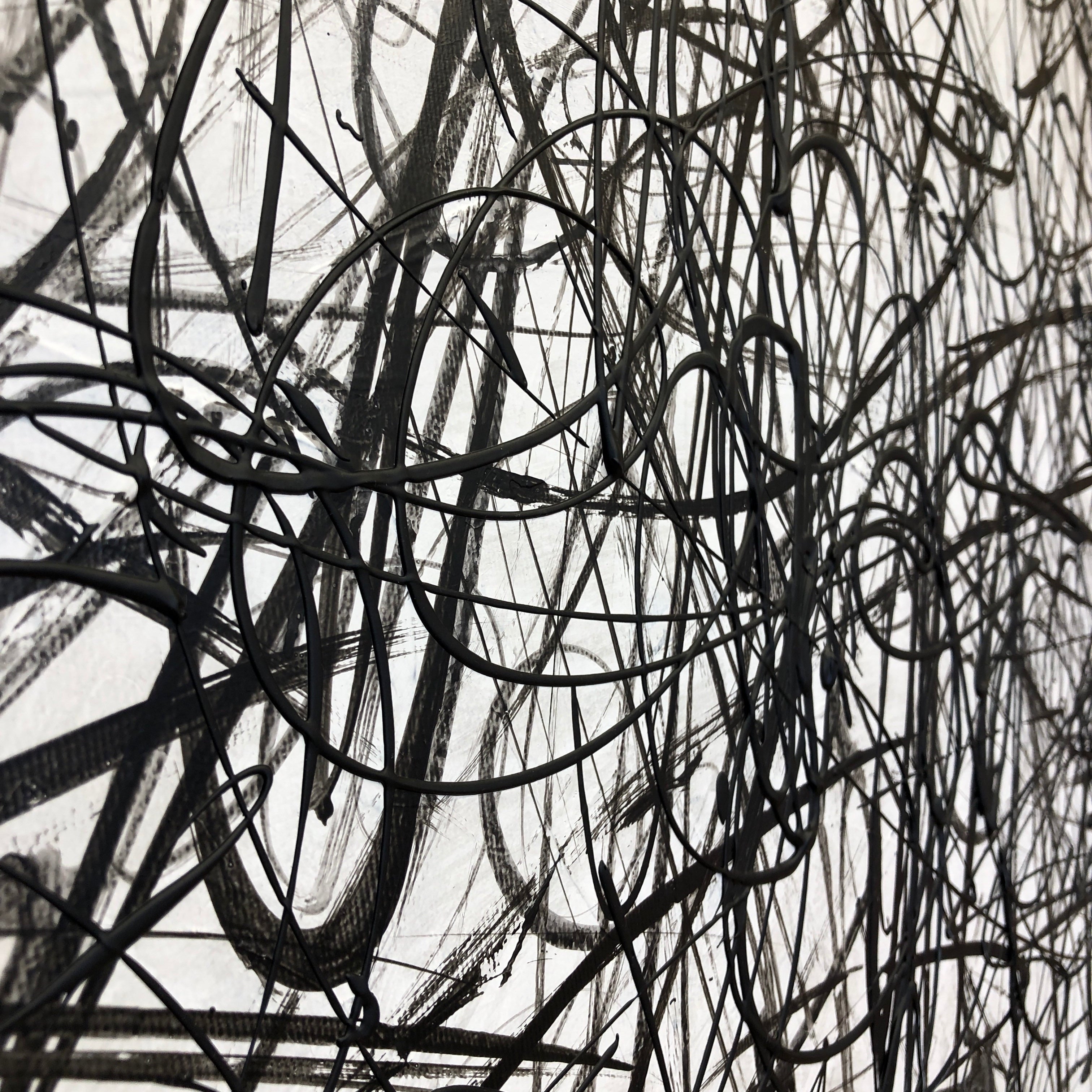 CHAOTIC SCRIBBLES 35"x54"