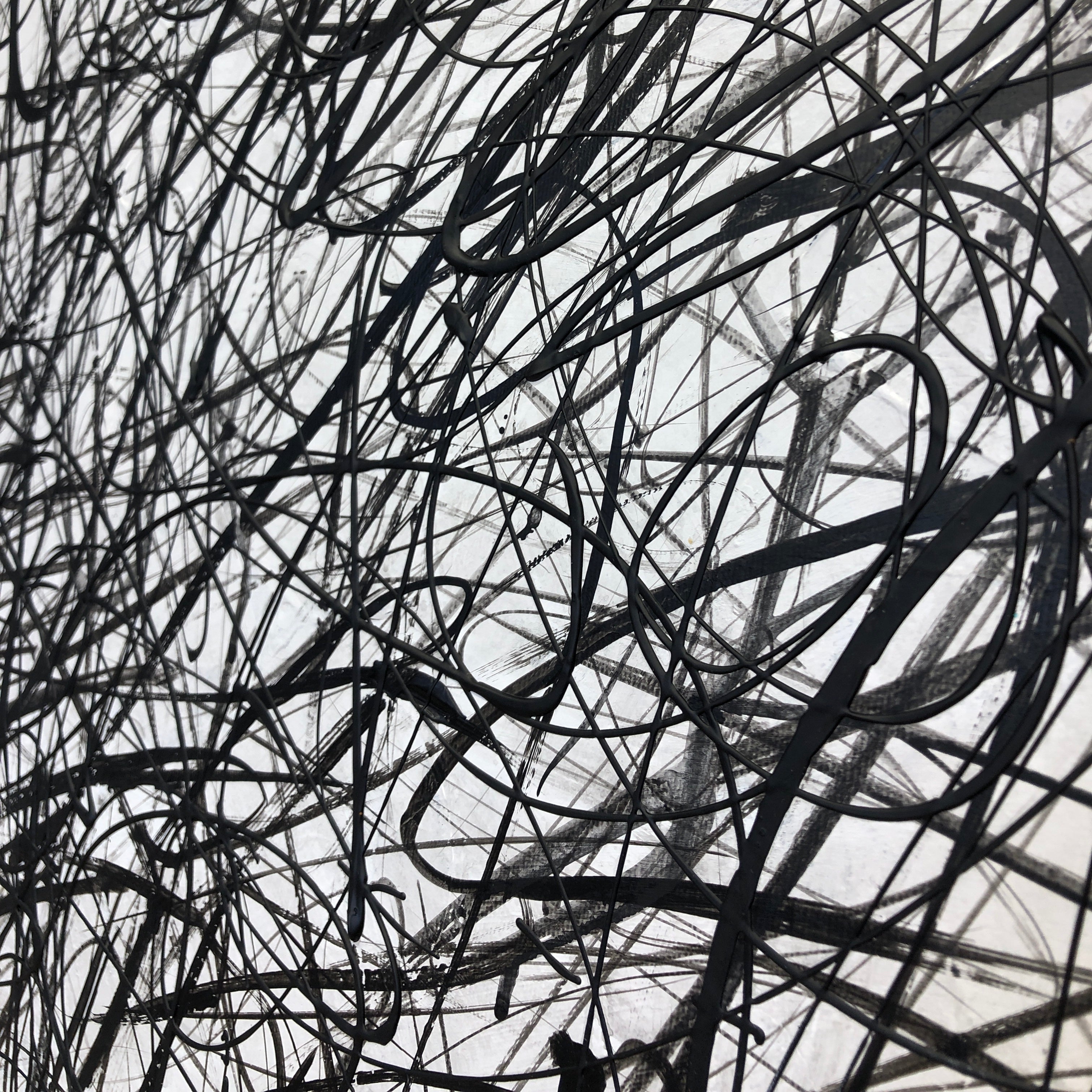 CHAOTIC SCRIBBLES 35"x54"