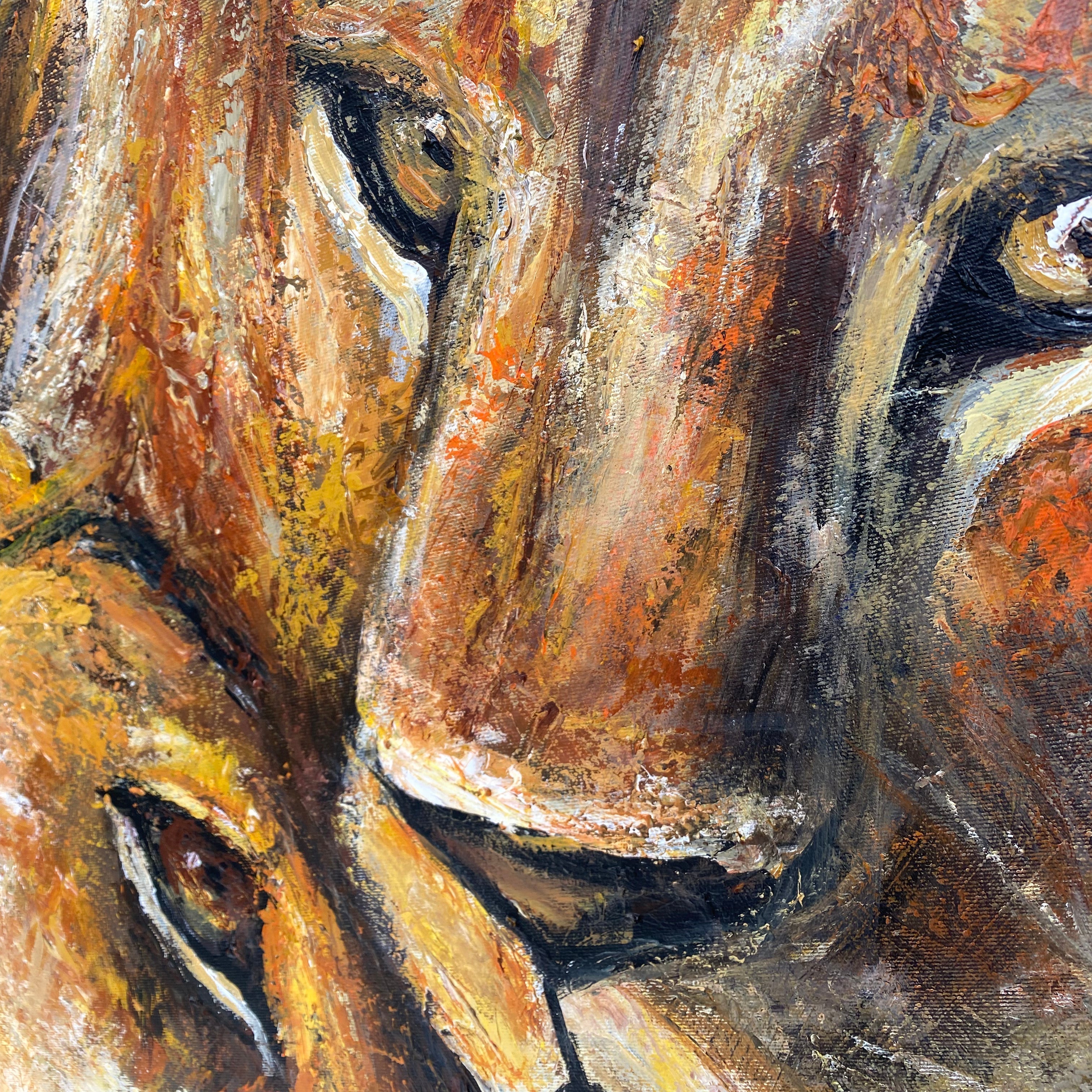 KING & QUEEN 46"x46"