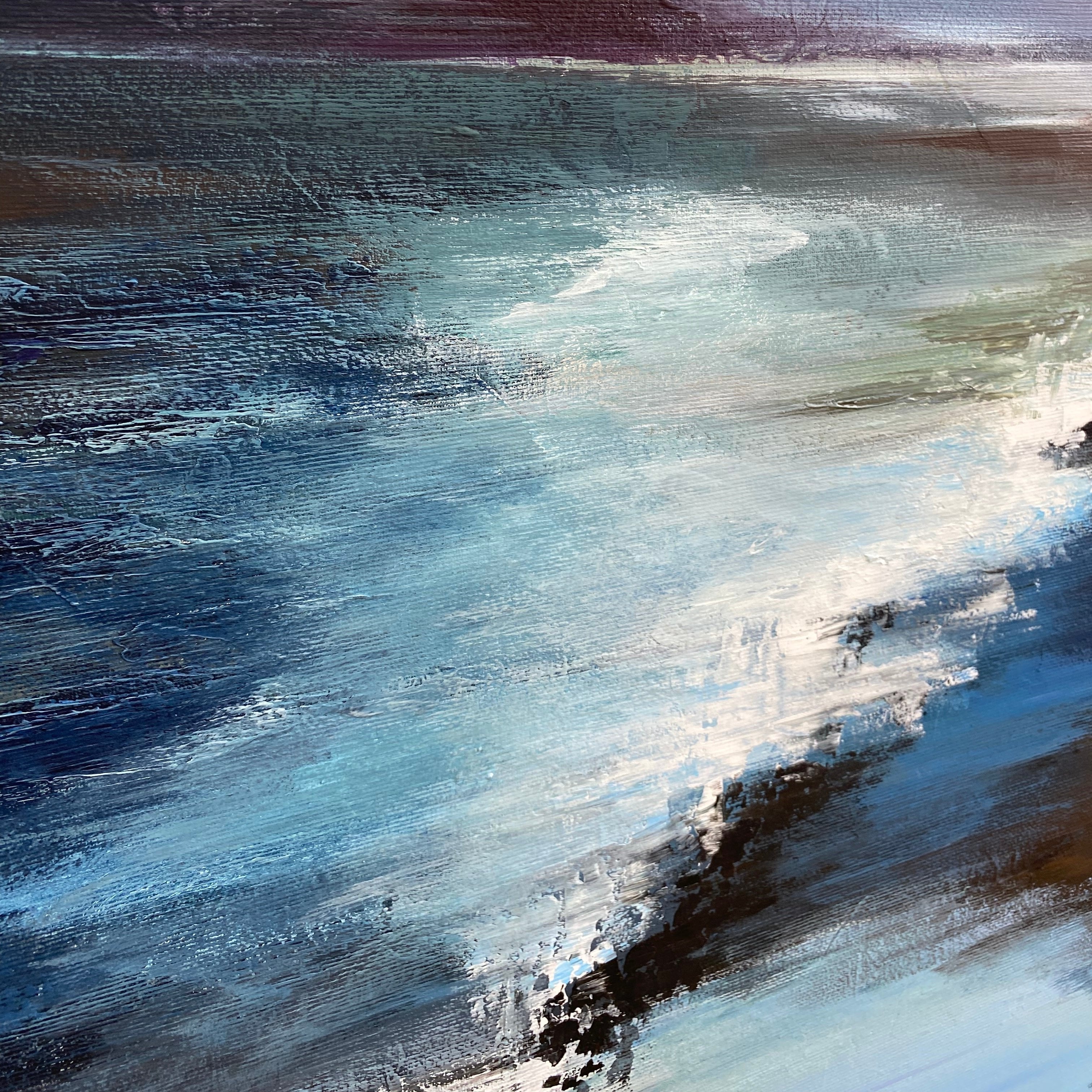 COASTAL VIEW 40"x40"