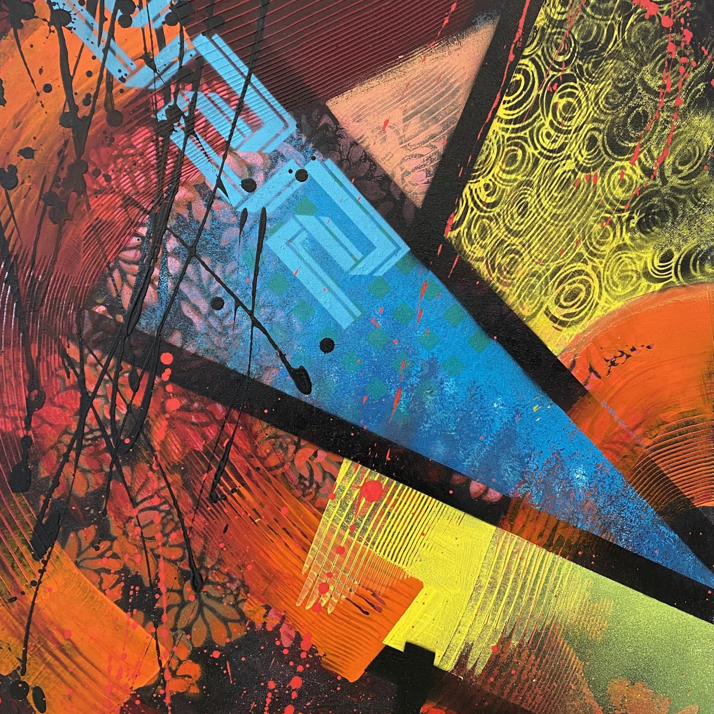 COLOR EXPLOSION 36"x24"