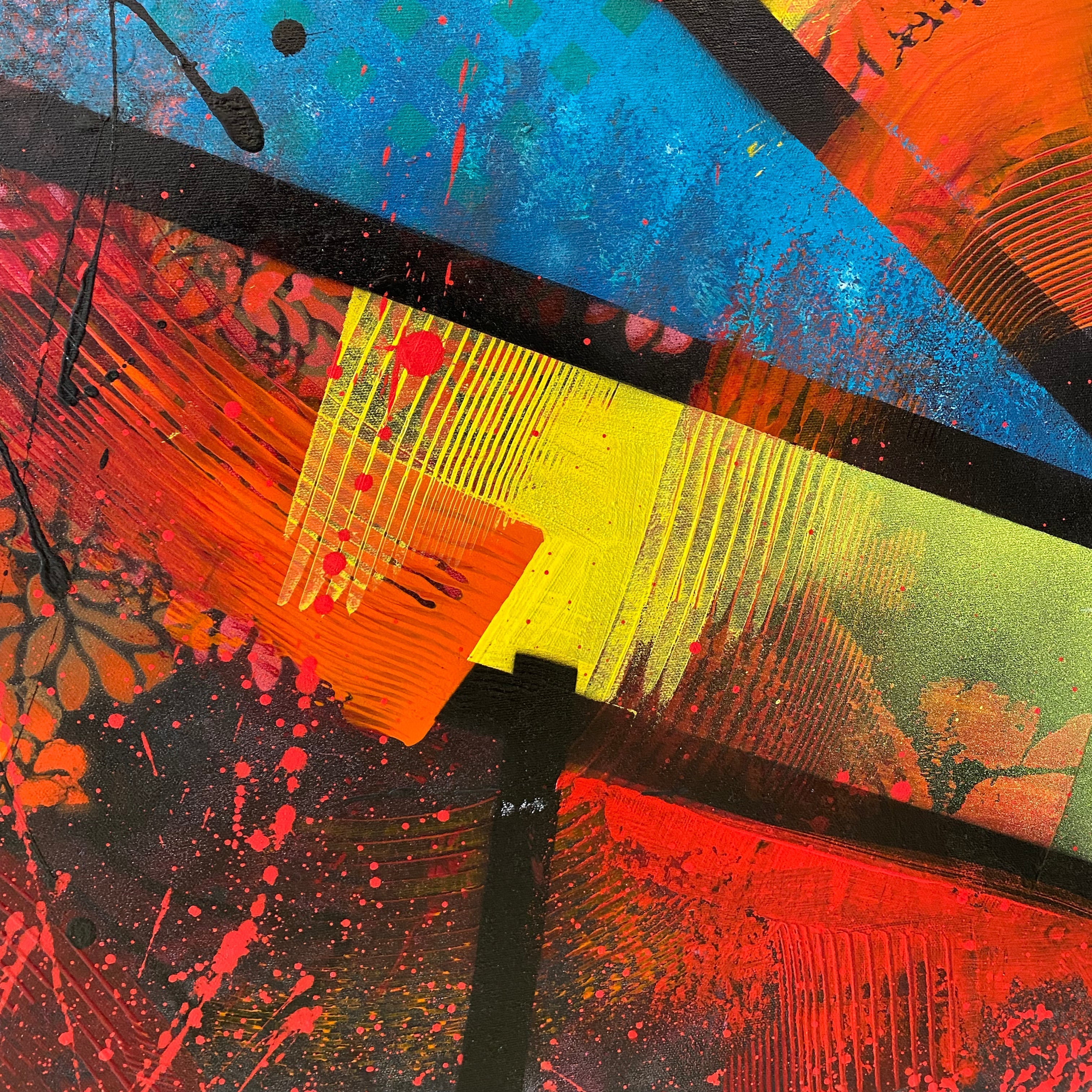 COLOR EXPLOSION 36"x24"