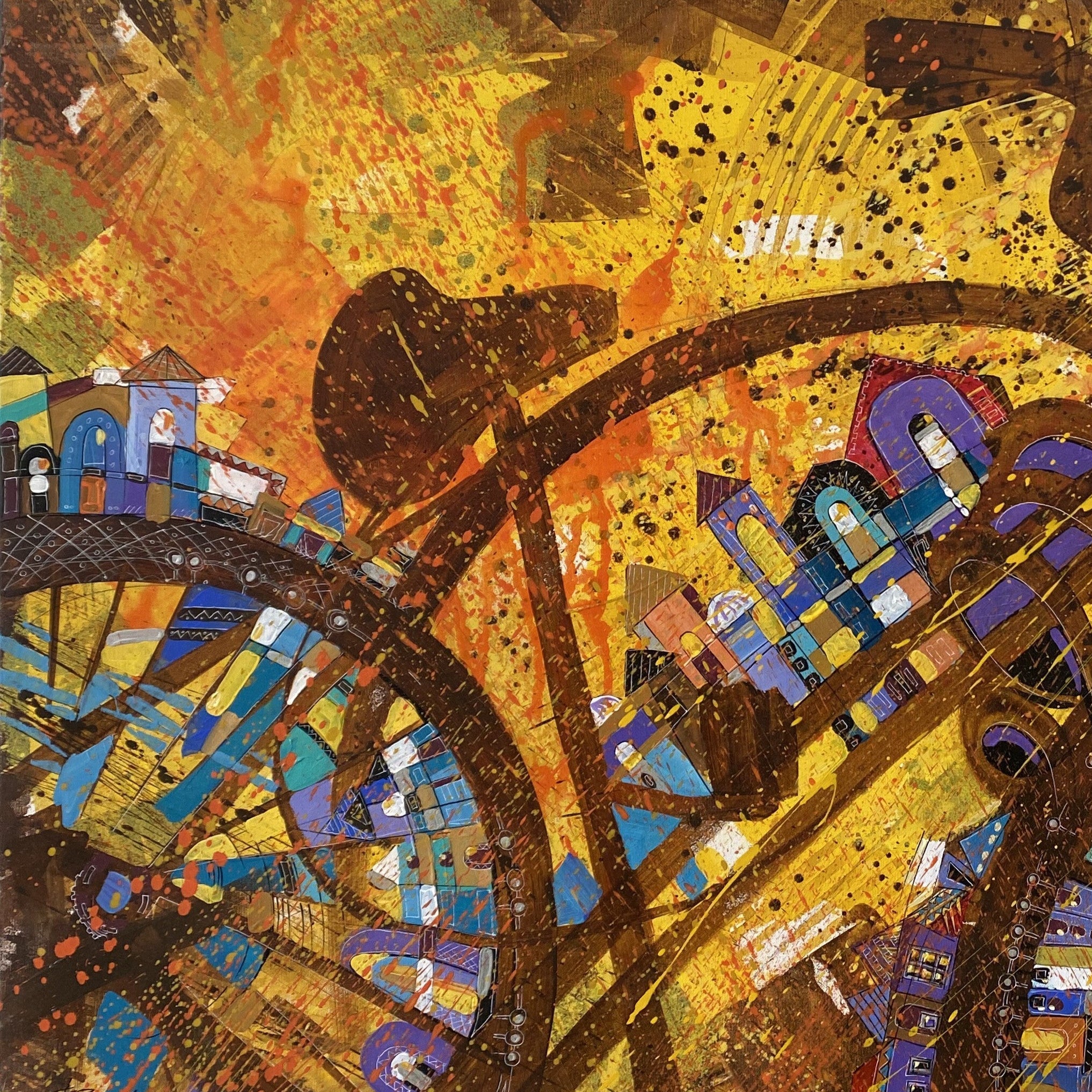 CITY VORTEX 31.5"x39.4"