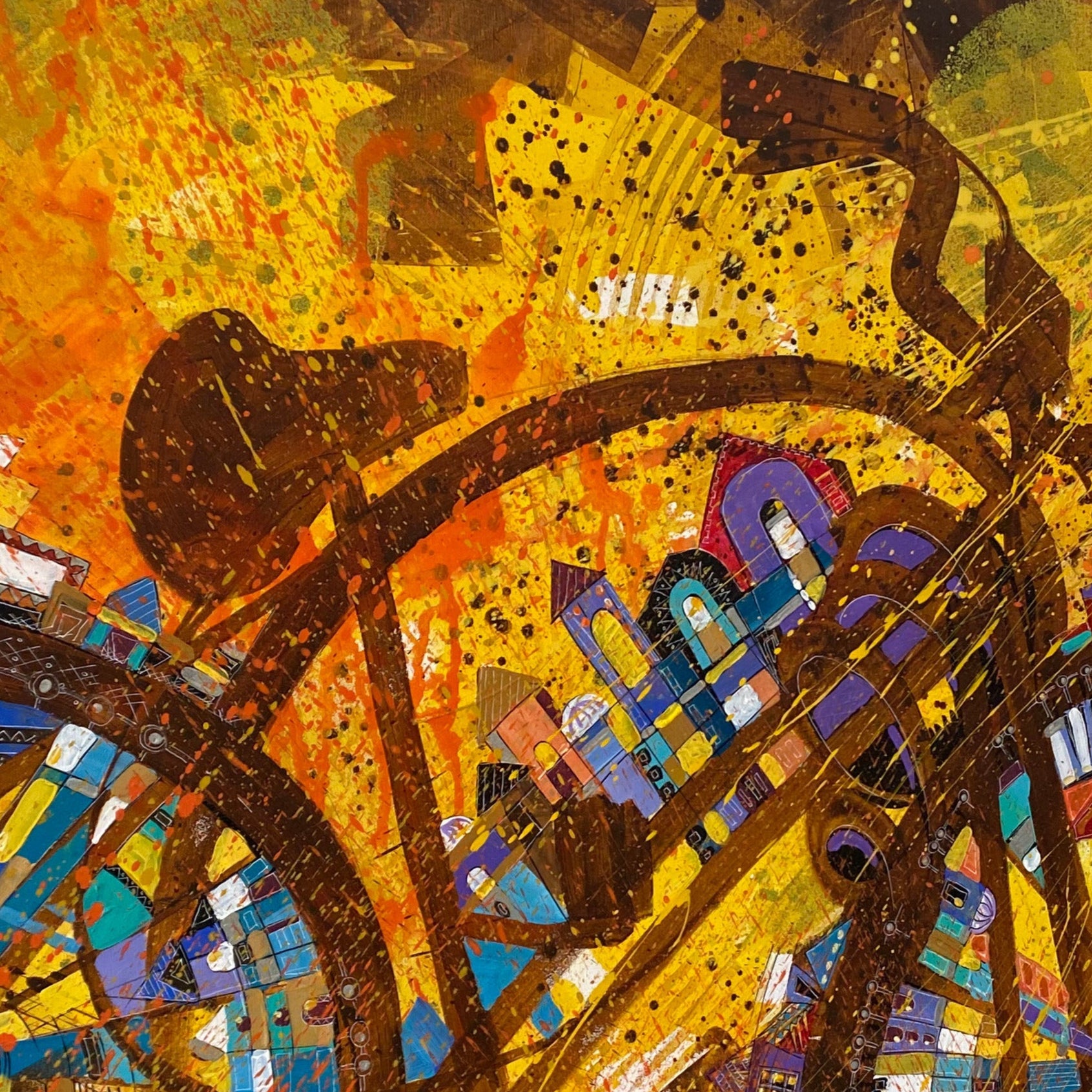 CITY VORTEX 31.5"x39.4"