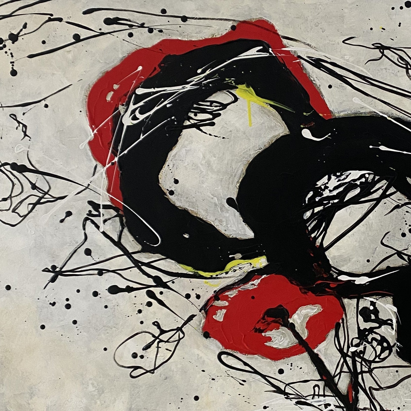 VIVACIOUS SPLATTER 36"x54"