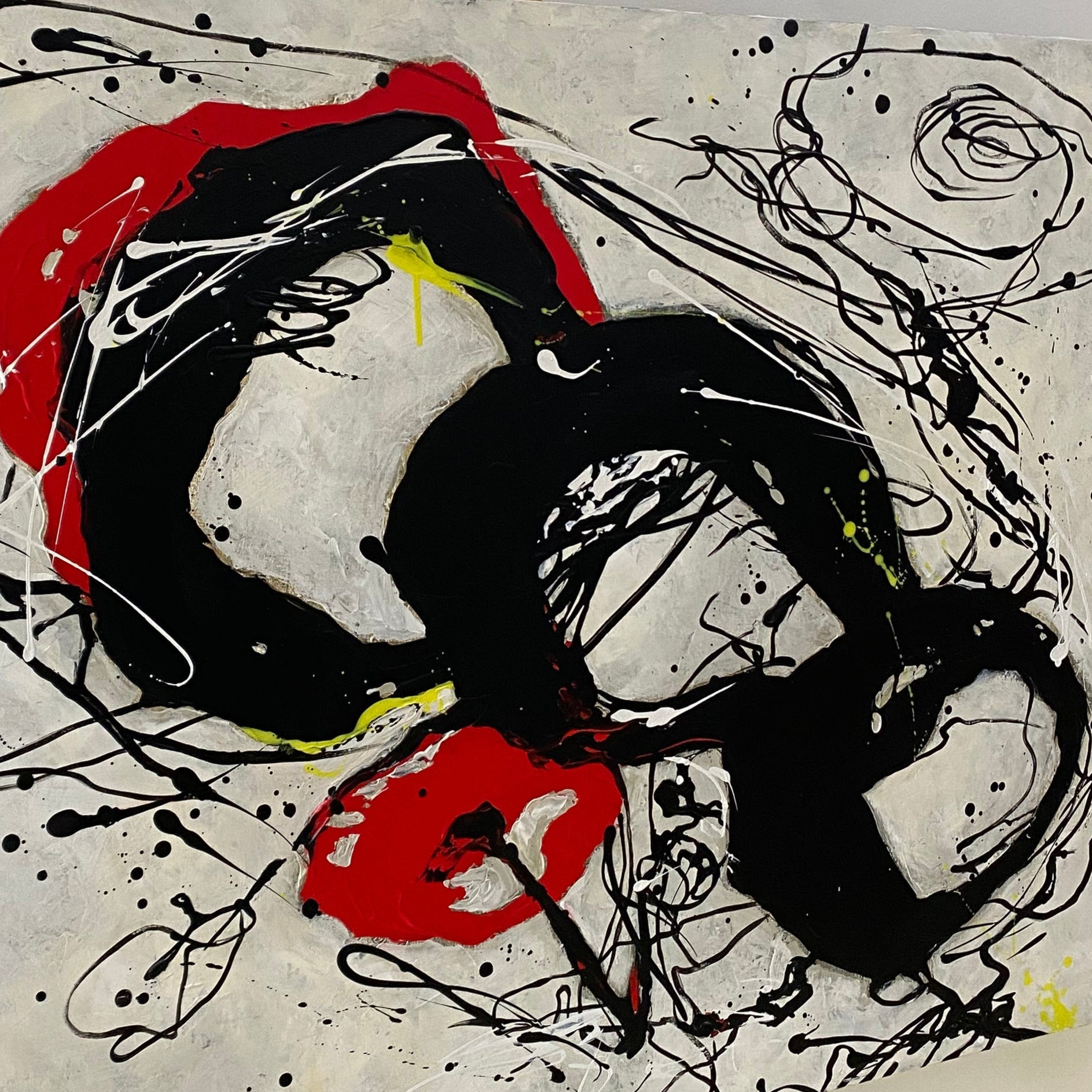 VIVACIOUS SPLATTER 36"x54"