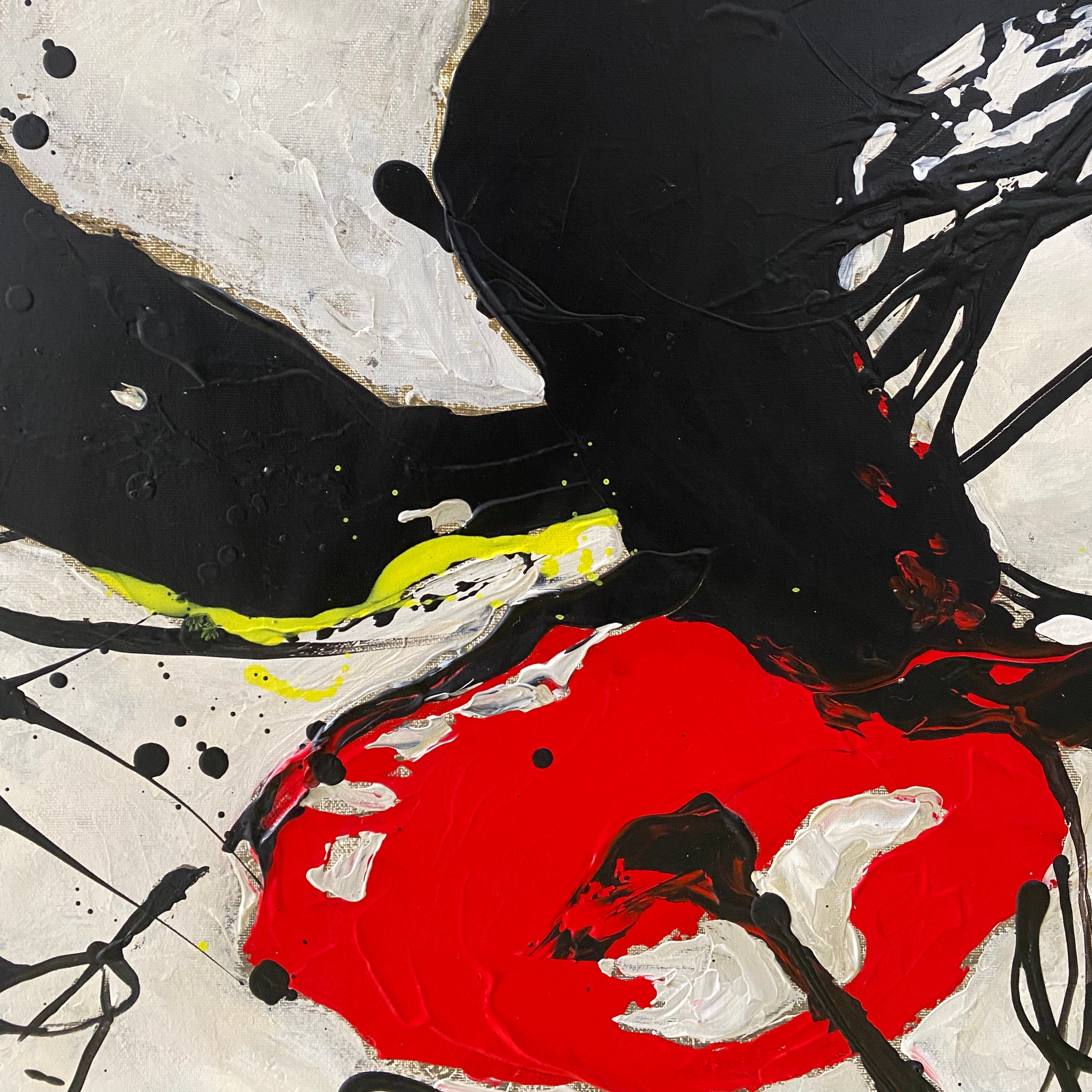 VIVACIOUS SPLATTER 36"x54"