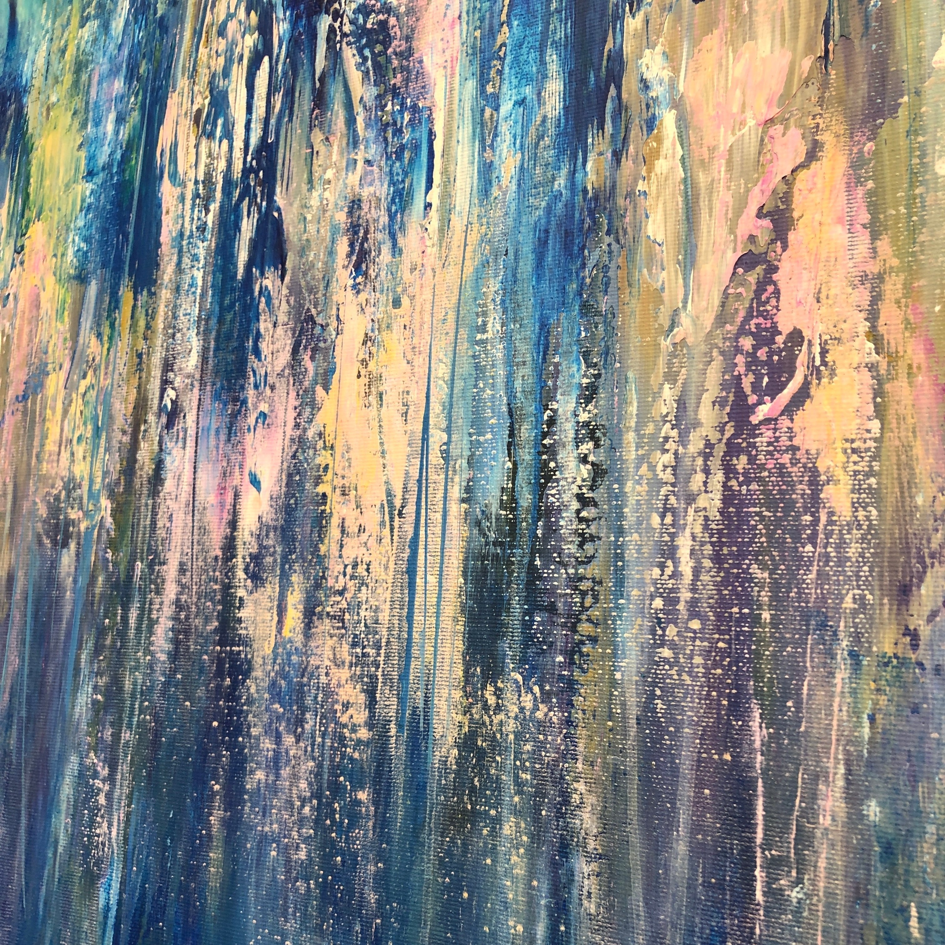 Colorful Wall Art Abstract VIVID WAVES