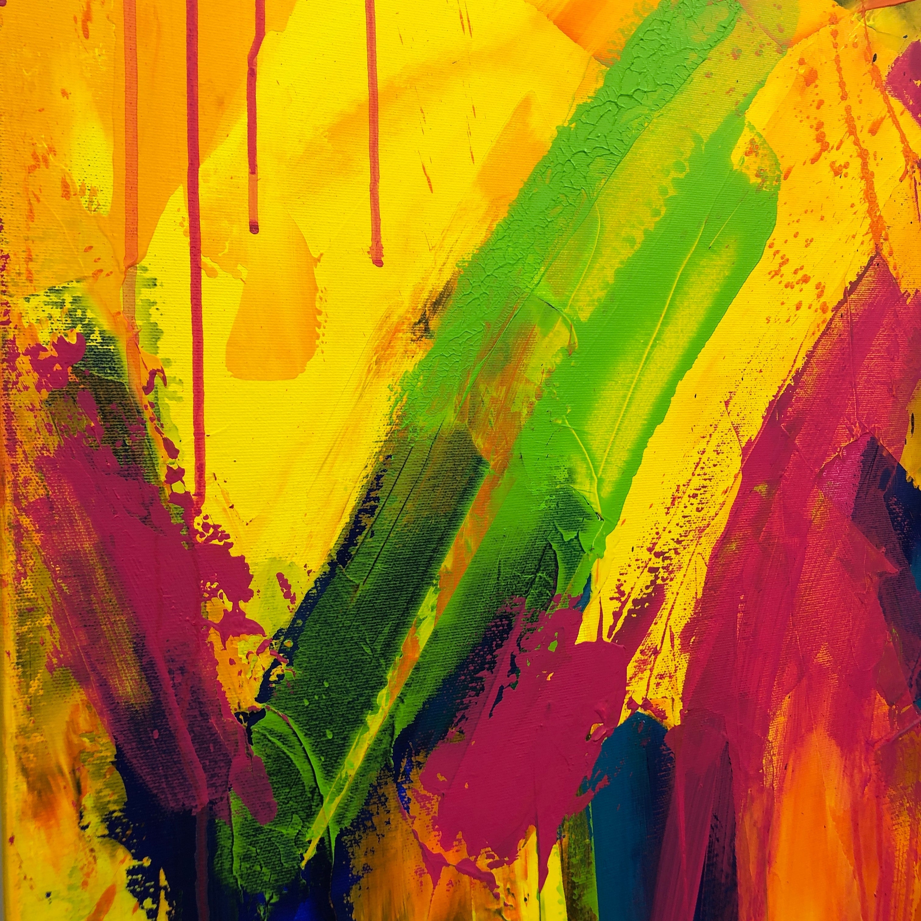 BURST OF SPRING 54"x40"