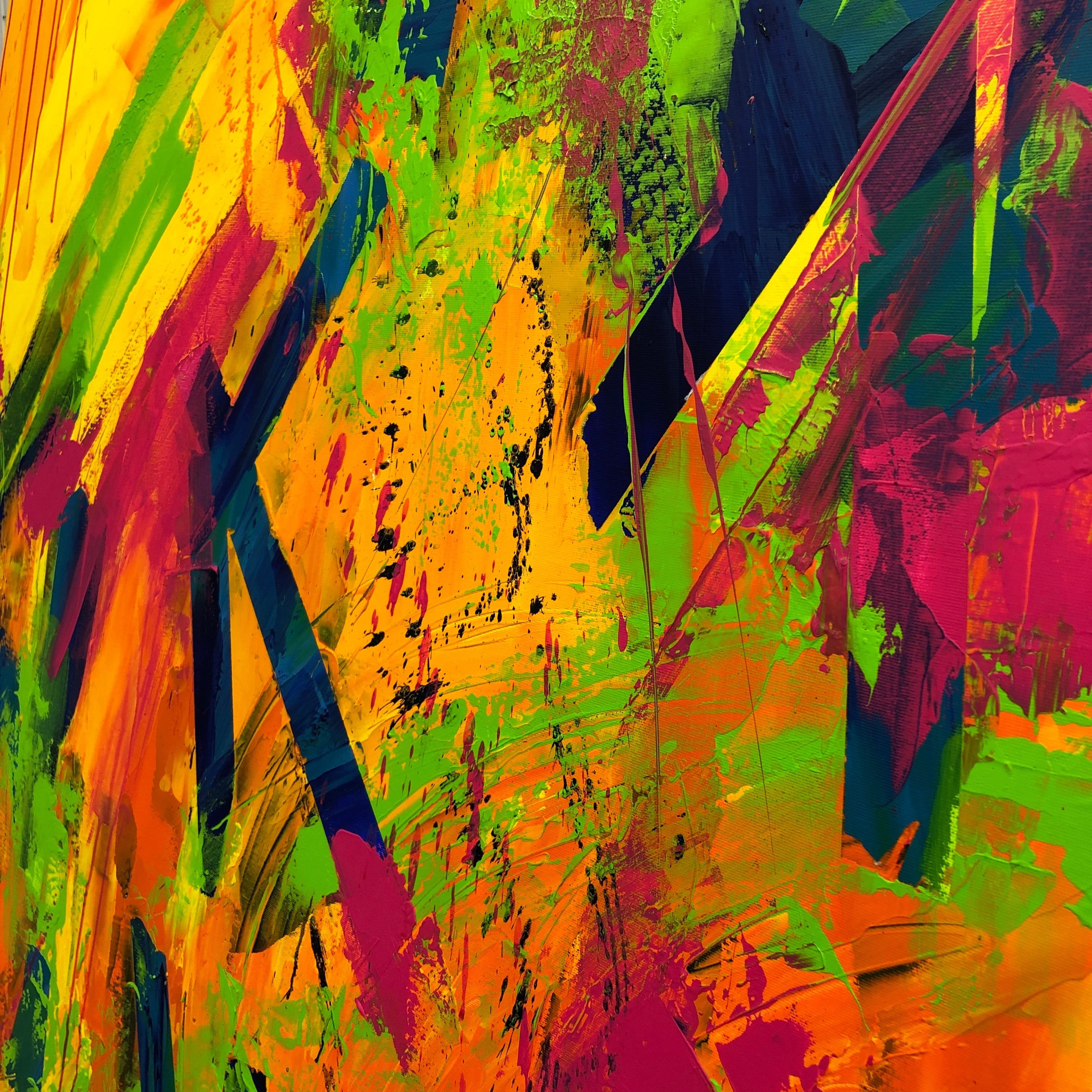 BURST OF SPRING 54"x40"