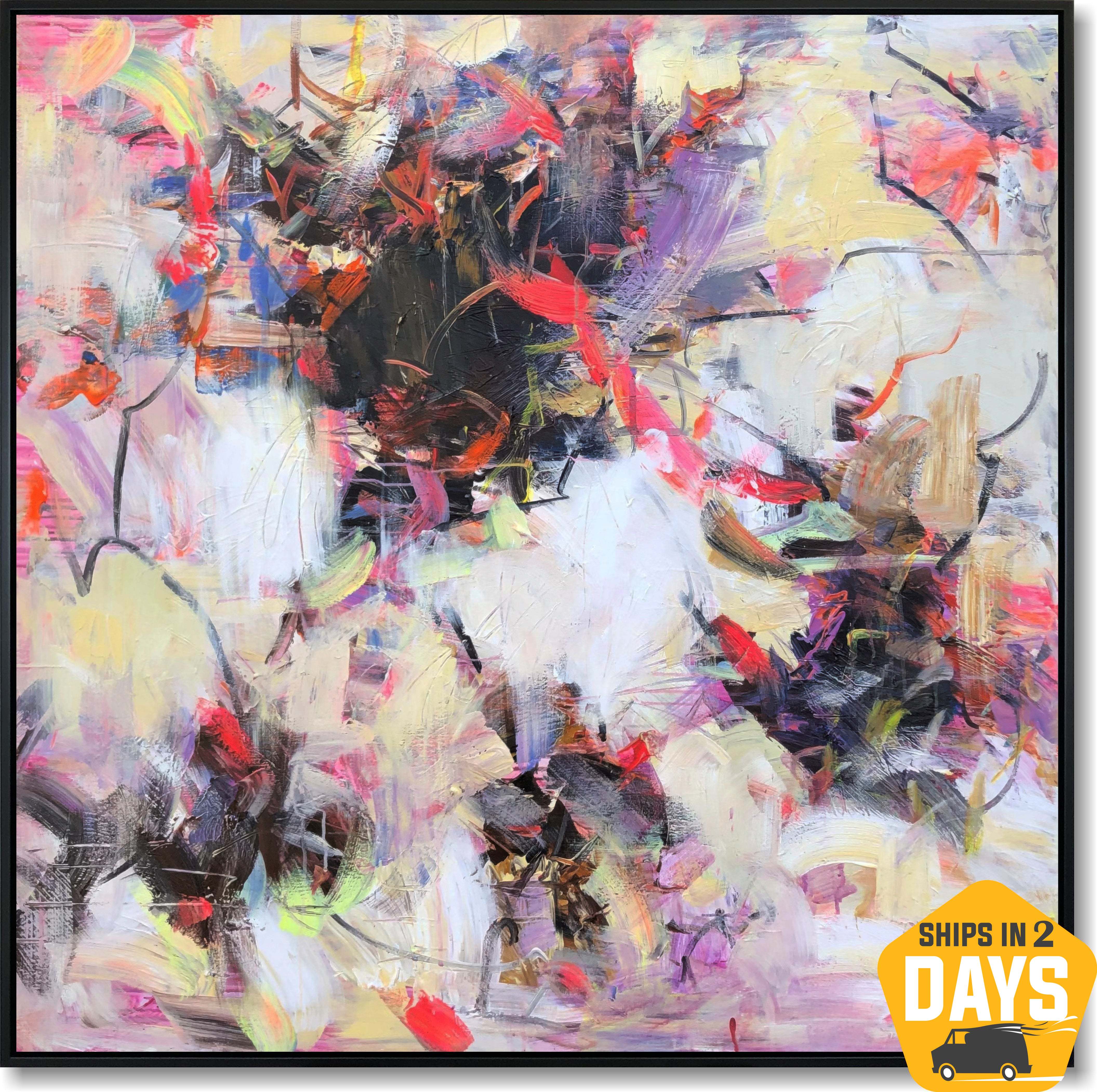 UNIVERSE 50"x50" 50"x50" | 127x127 cm Unstretched