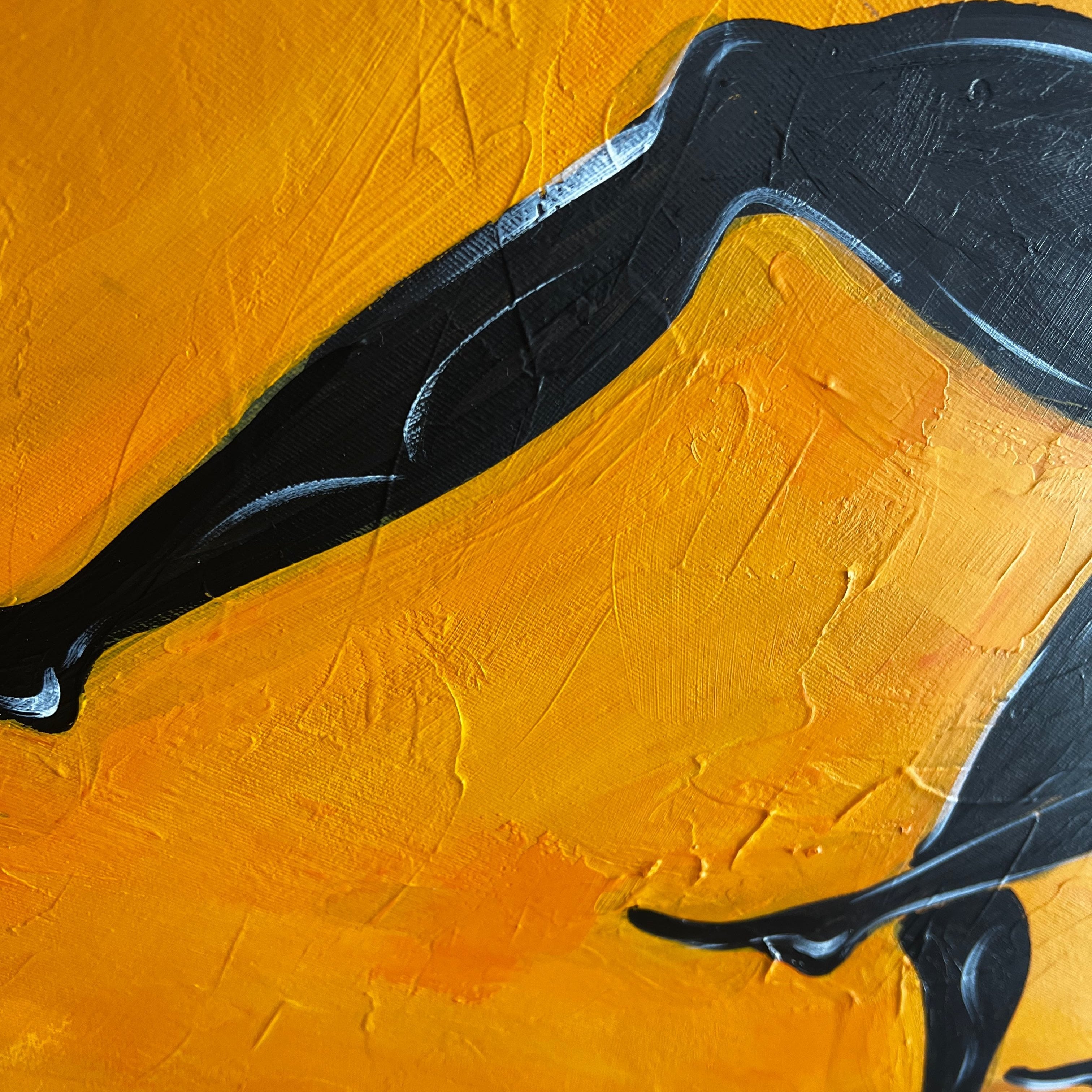 TORCHBEARERS IN MOTION 41"x61"