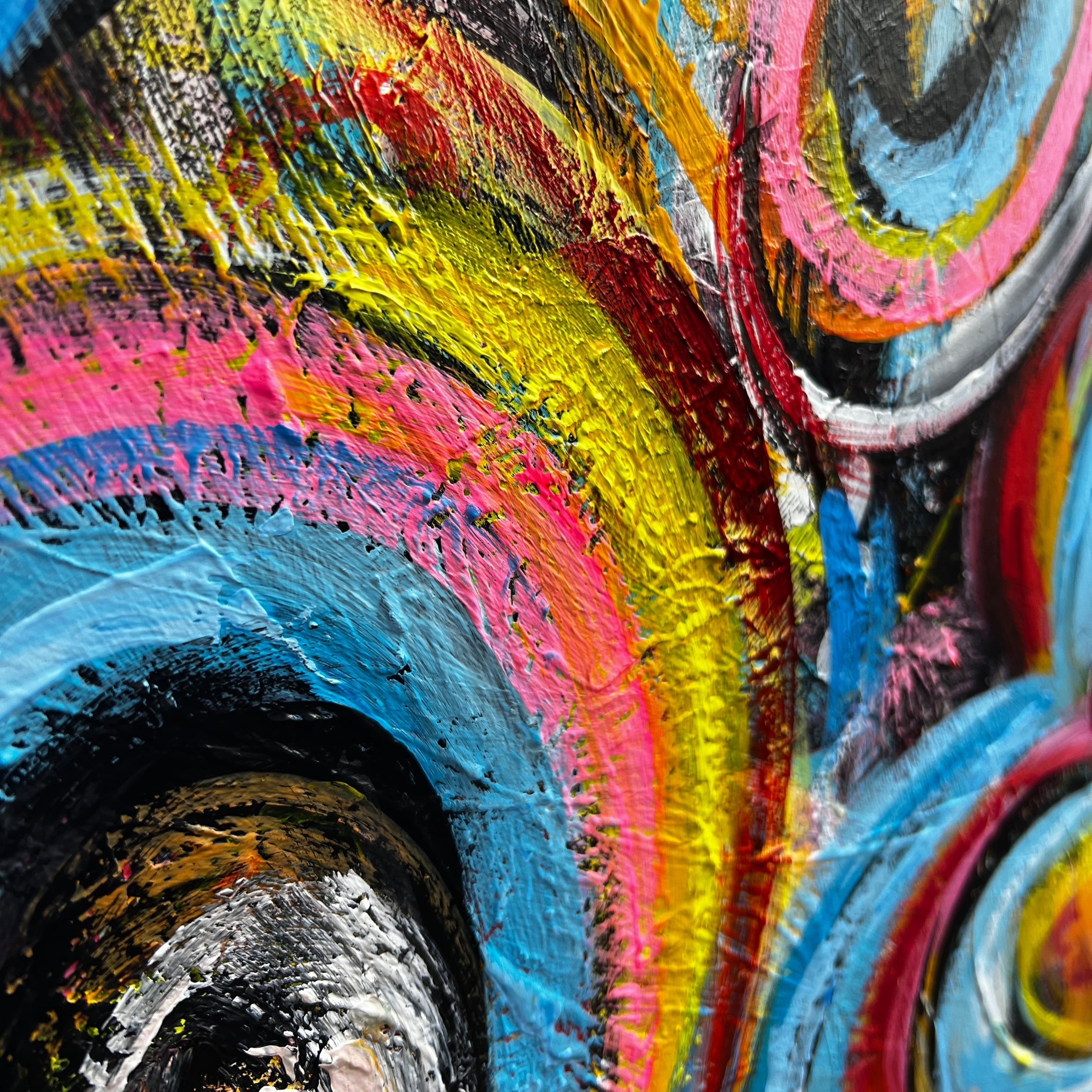 PULSE OF LOVE 27.5"x27.5"