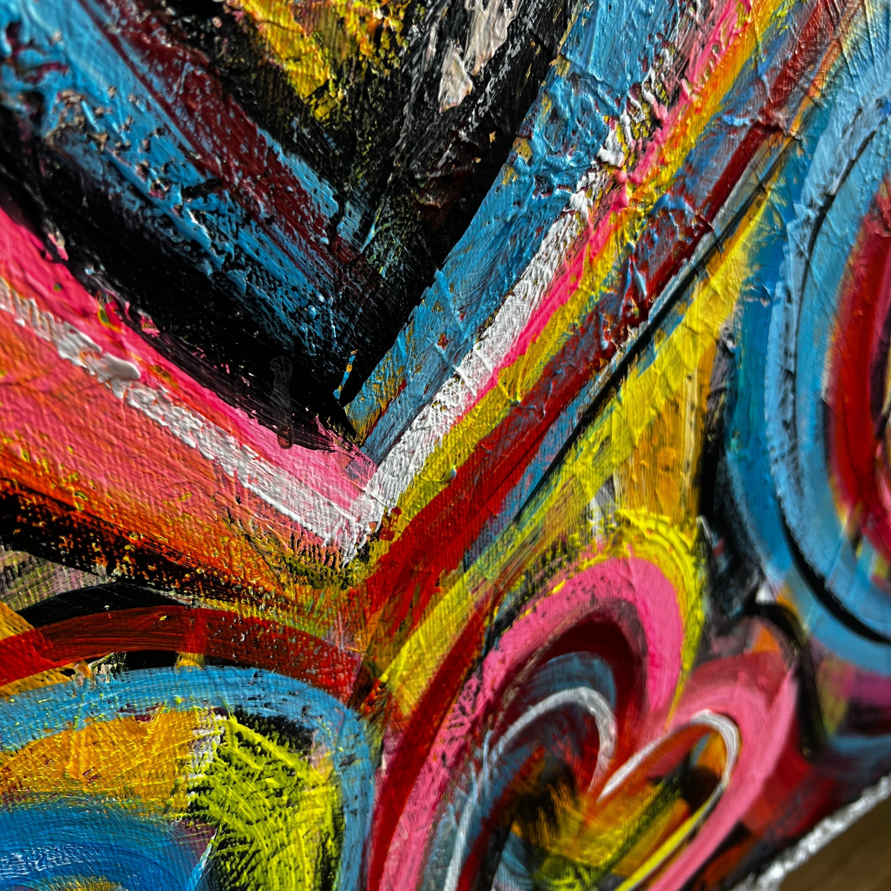 PULSE OF LOVE 27.5"x27.5"