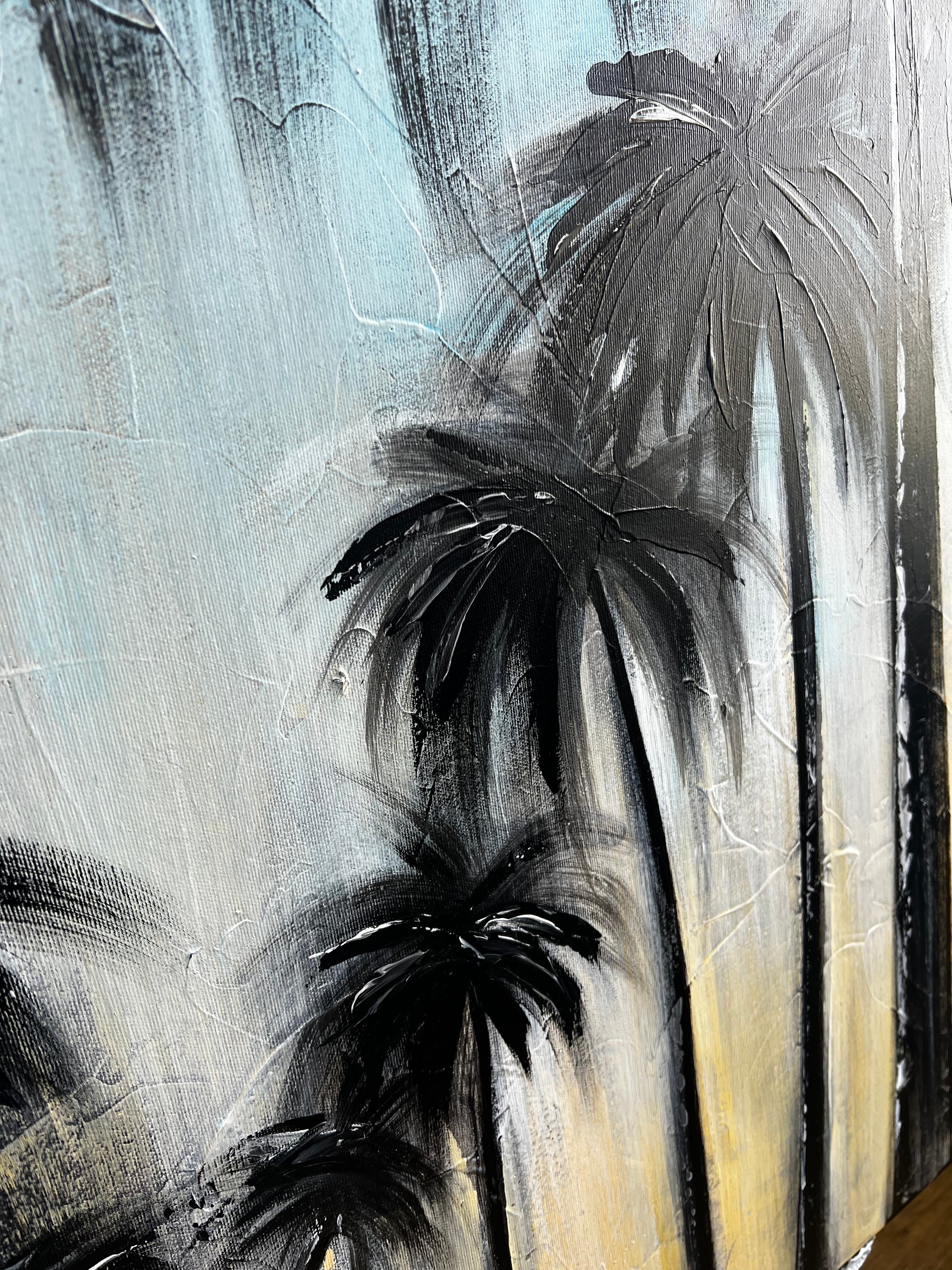 SUNSET PALMS 36"x54"