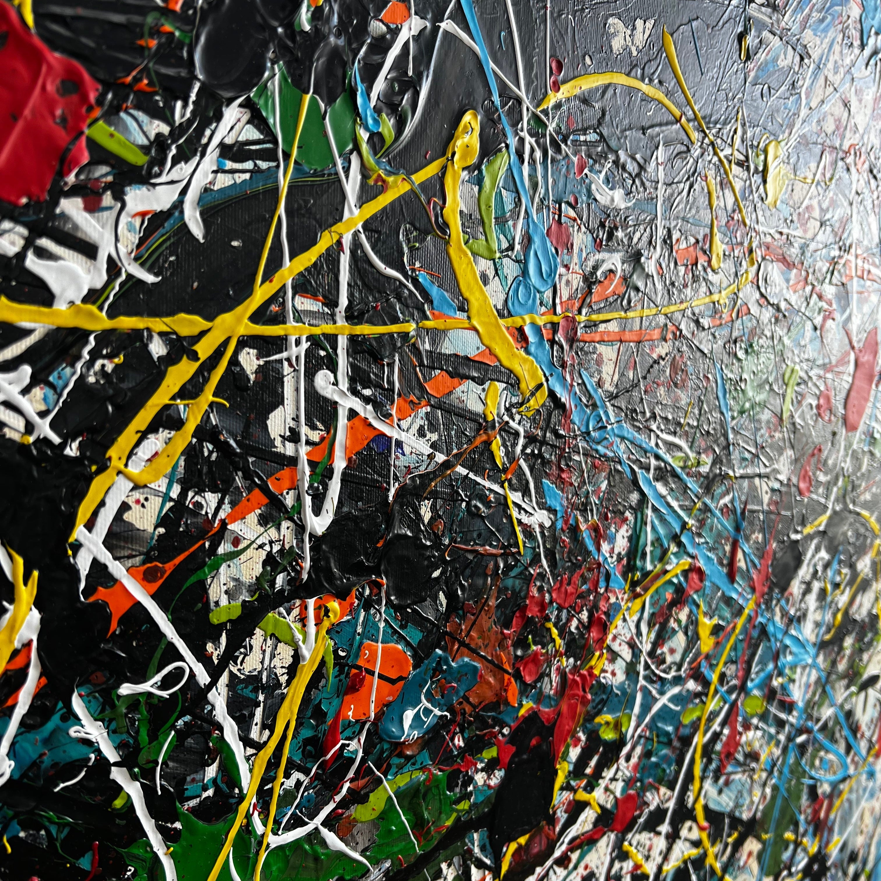 ENERGIZED ABSTRACTION 60"x30"