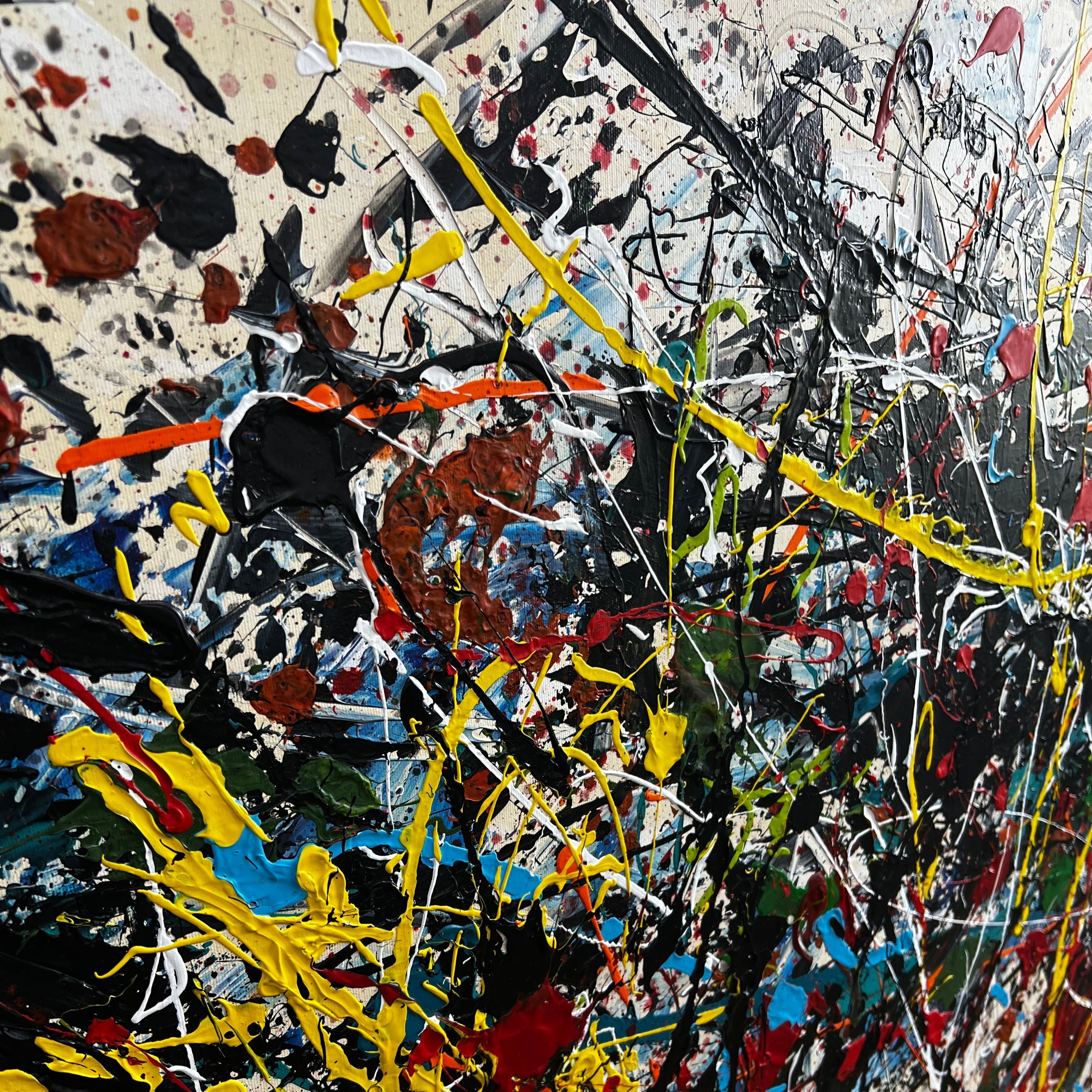 ENERGIZED ABSTRACTION 60"x30"