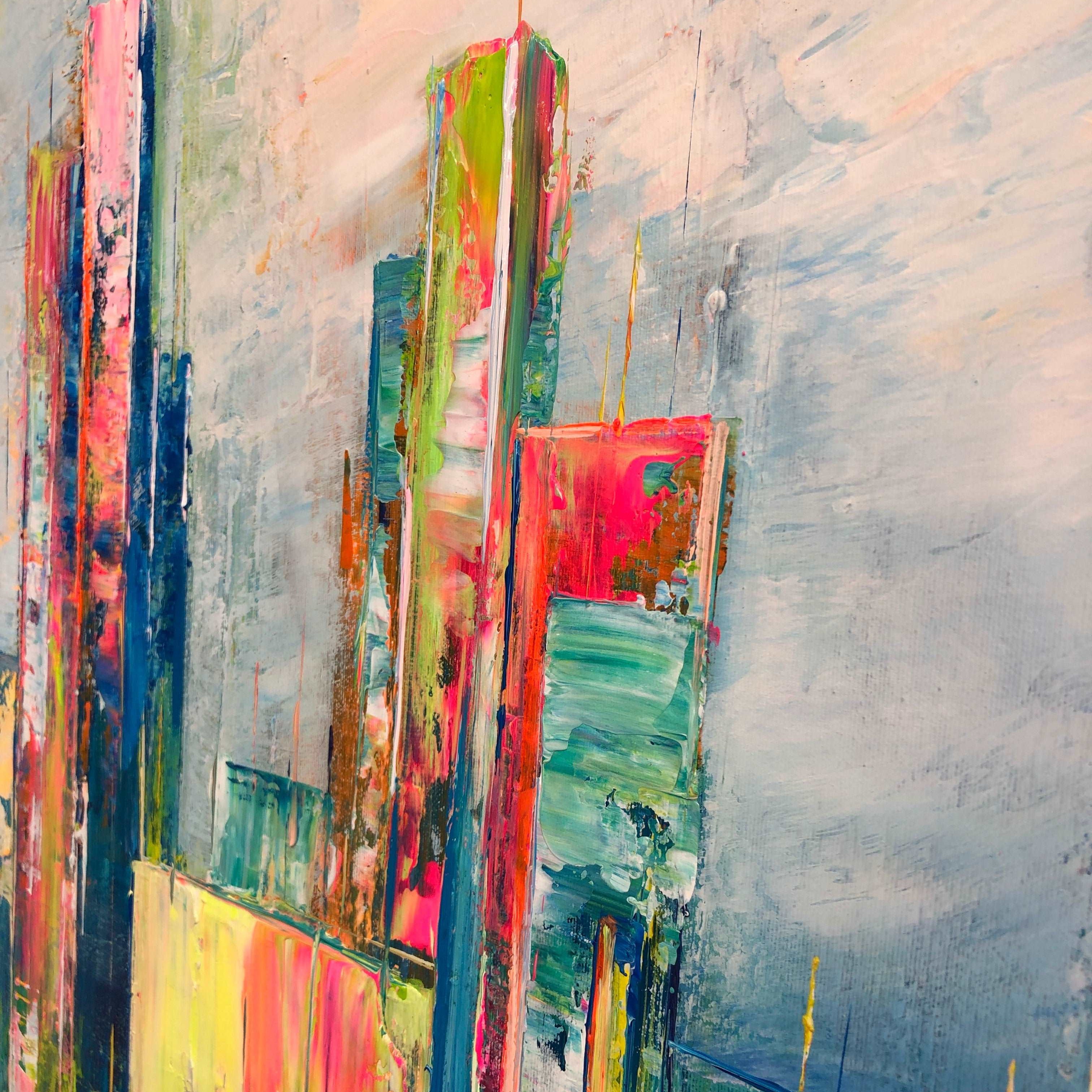 SKYLINE COLORS 40"x40"