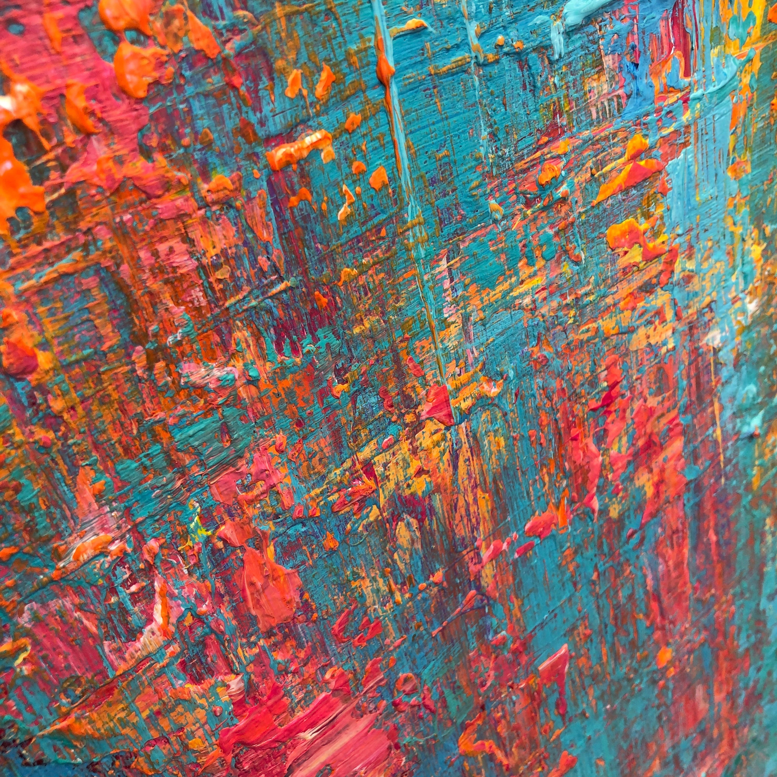 RIOT OF COLORS 46"x46"