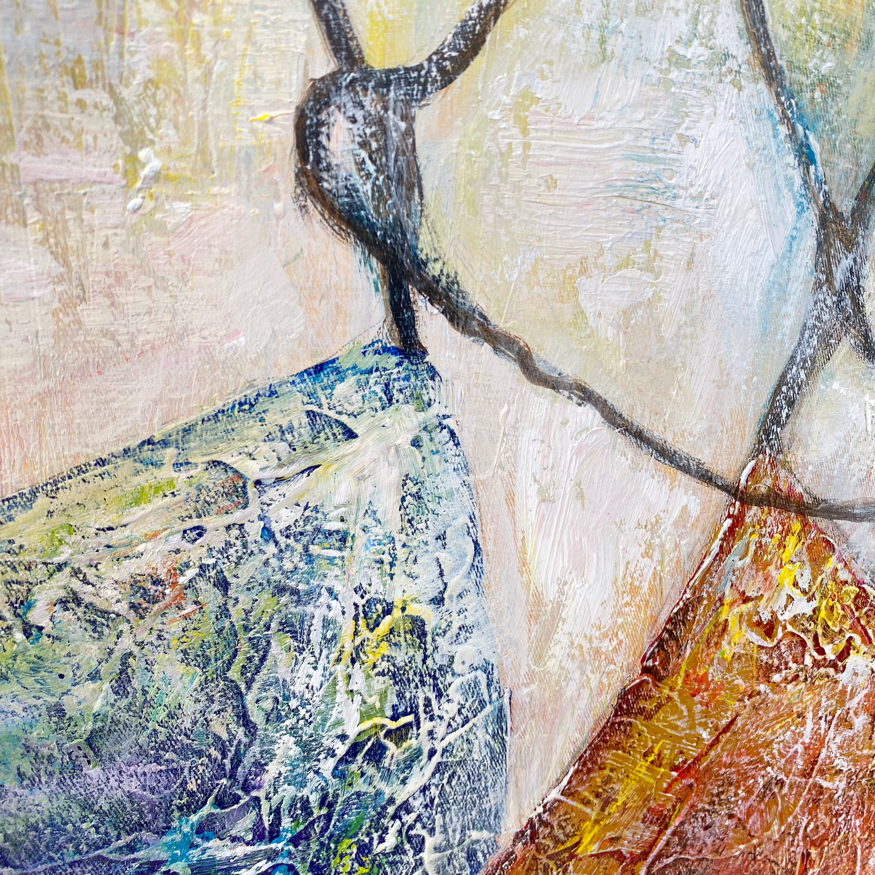 BALLET WHISPER 32"x32"