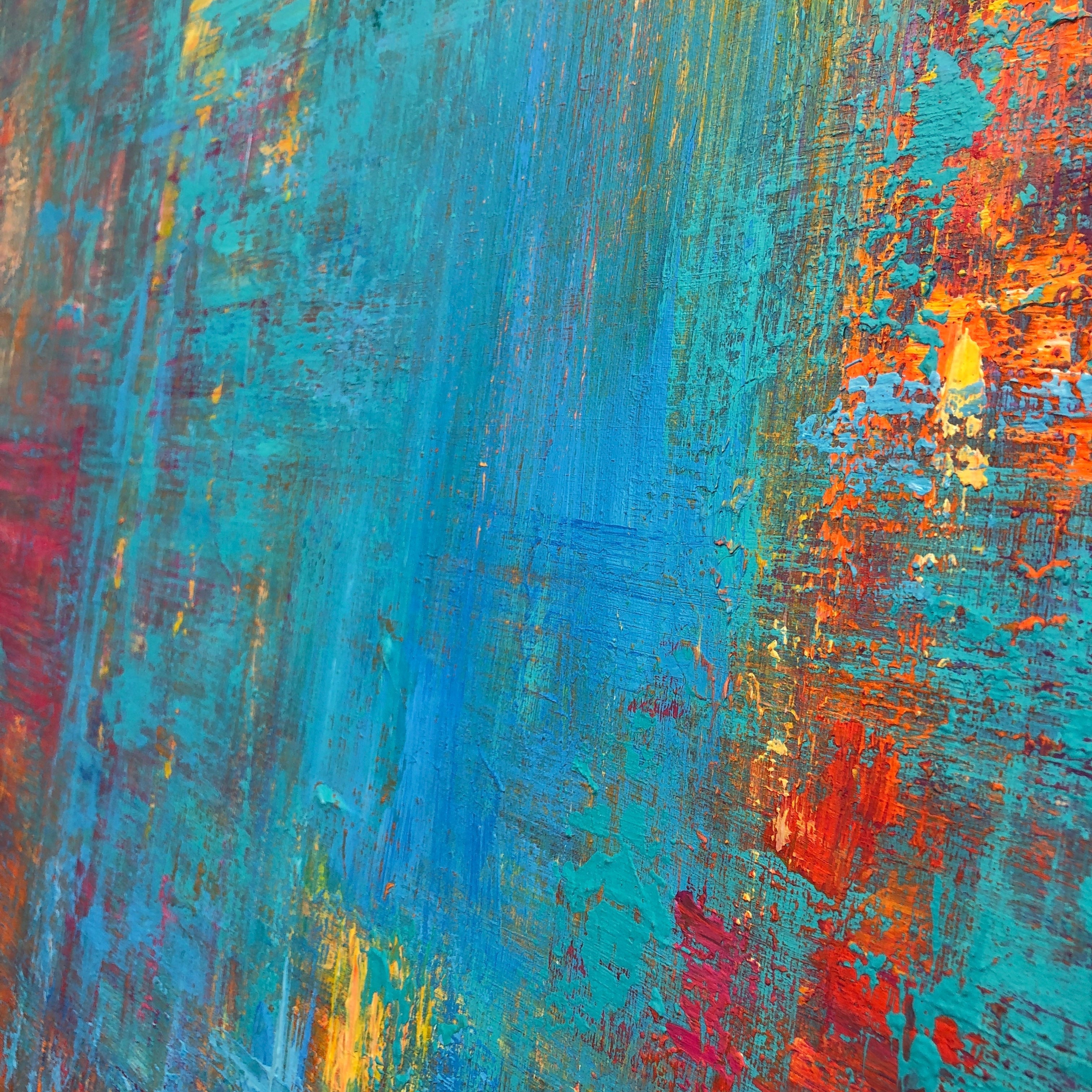 RIOT OF COLORS 60"x60"