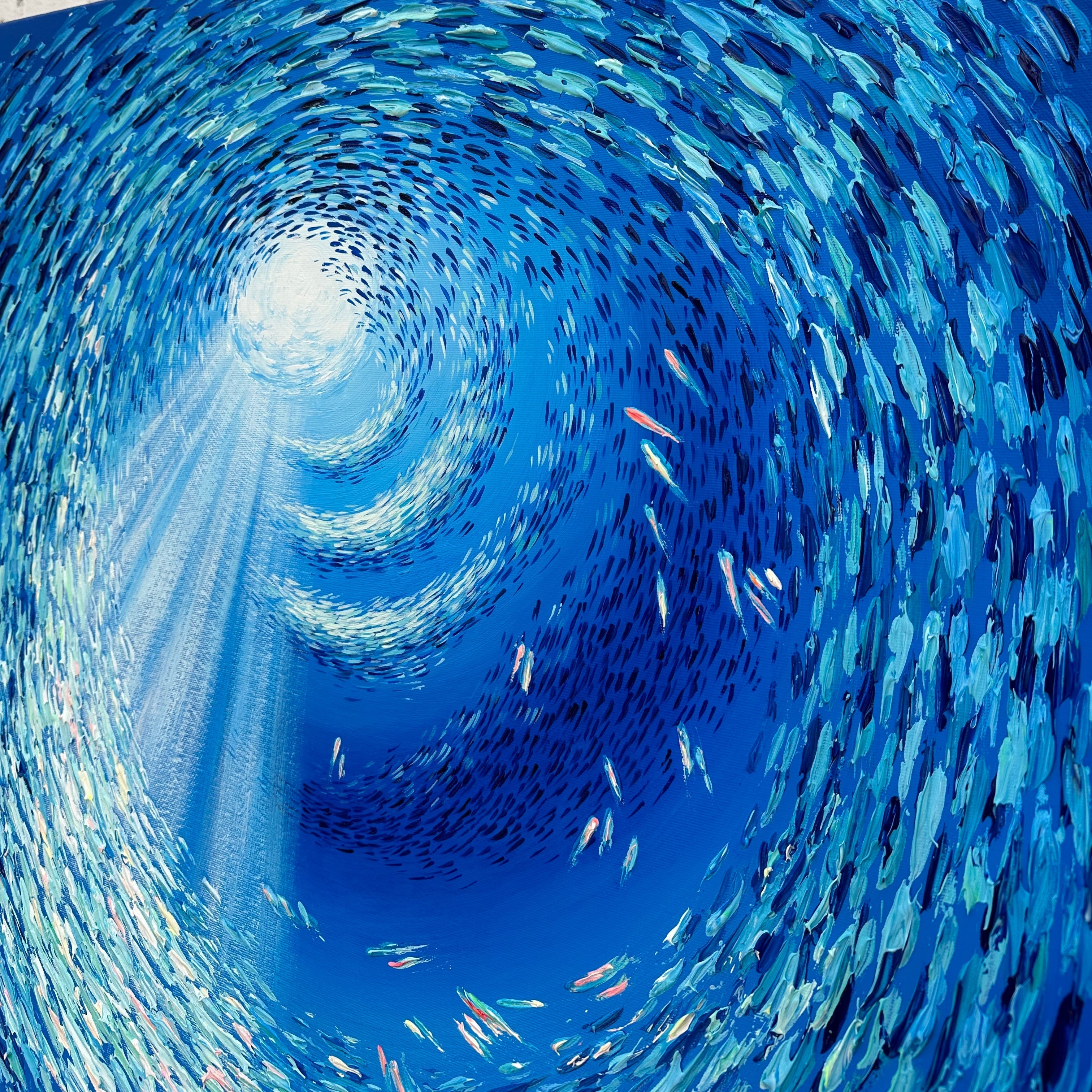 FISH WHIRLPOOL 40"x30"