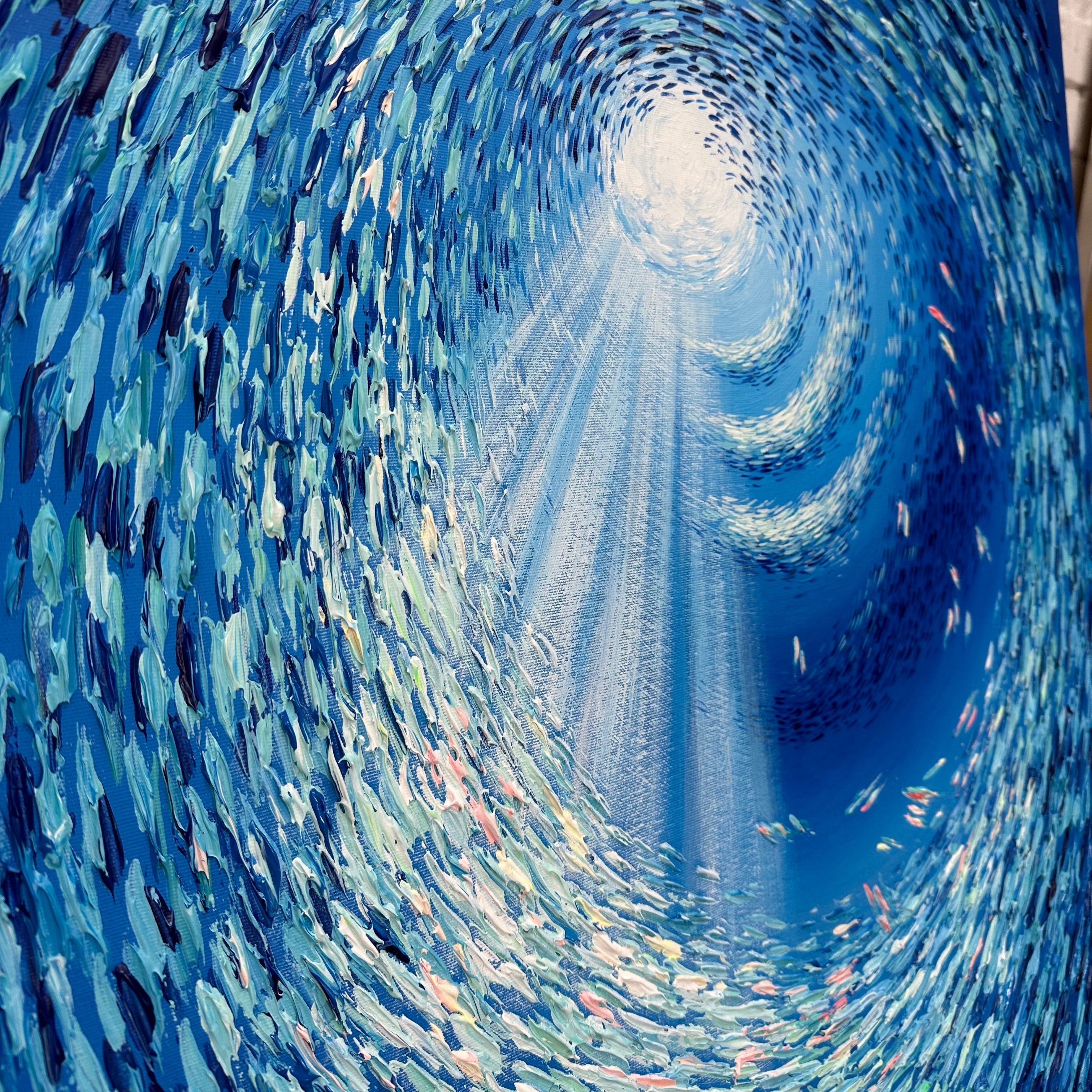 FISH WHIRLPOOL 40"x30"
